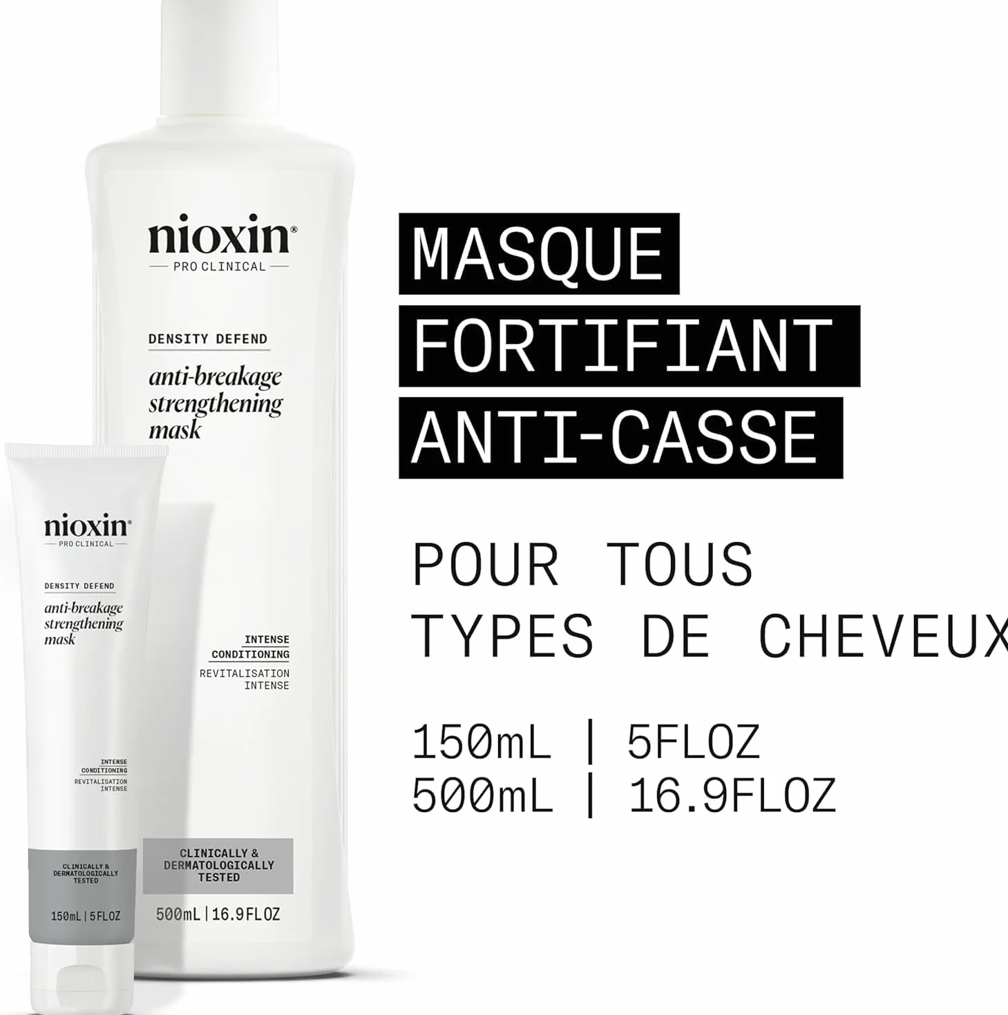 Nioxin - Kit de soins SYSTEM 4 - Shampoing & après-shampoing (150ml), soin sans rinçage (40ml) + masque fortifiant (150ml)