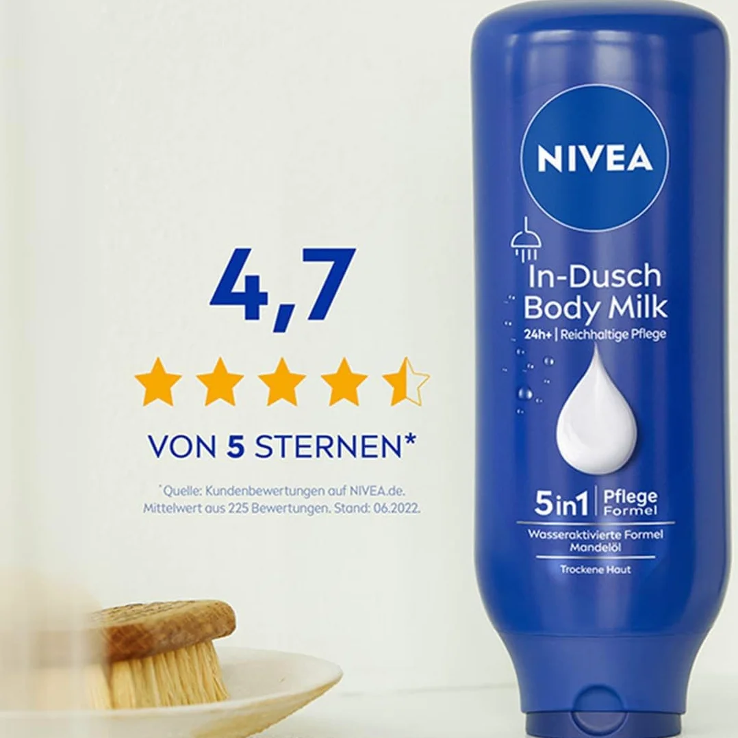 Nivea Lait Corps sous la Douche Nourrissant 400 ml