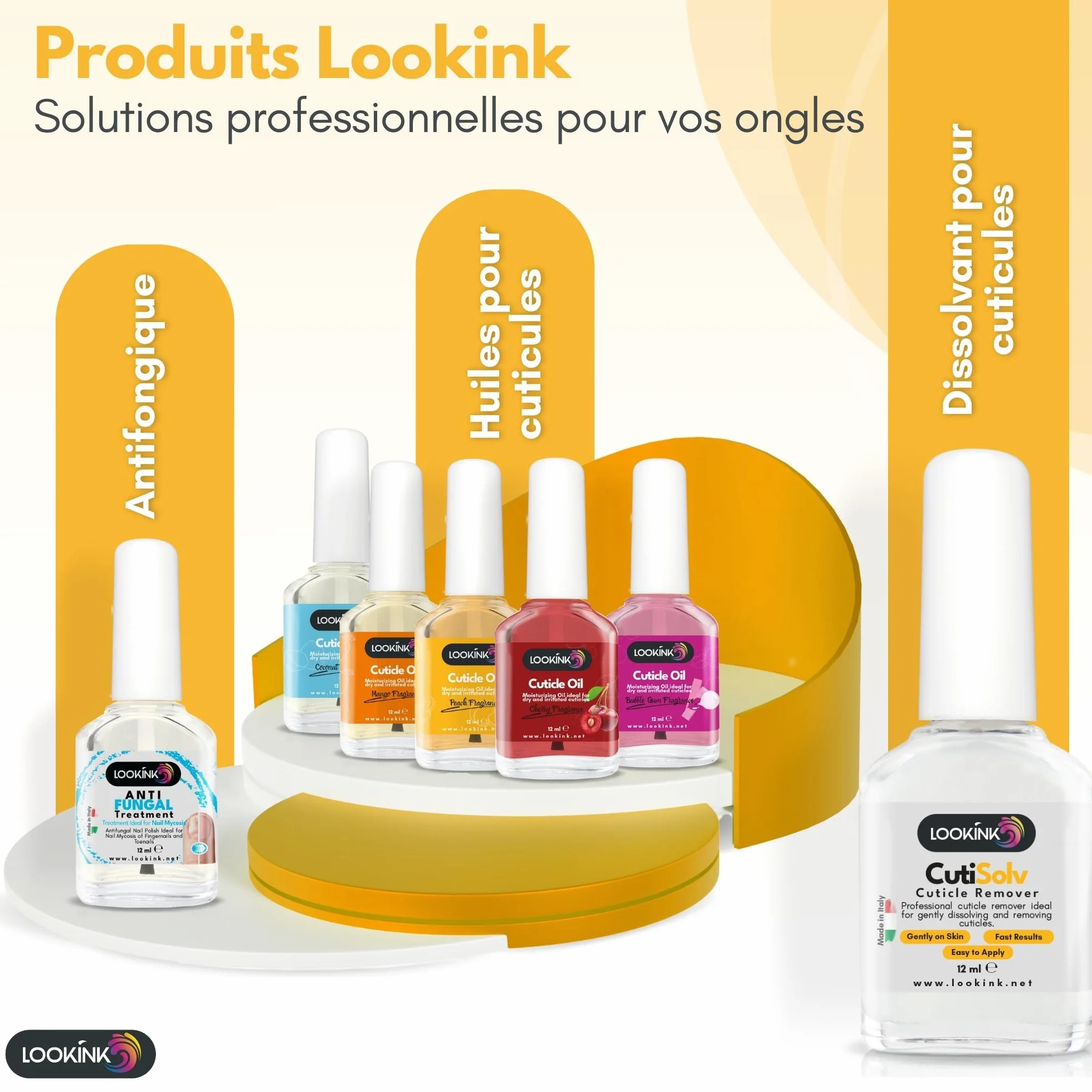 Cutisolv Cuticle Remover Professionnel 12 ml - Élimine les Cuticules en Douceur - Manucure et Soins des Ongles