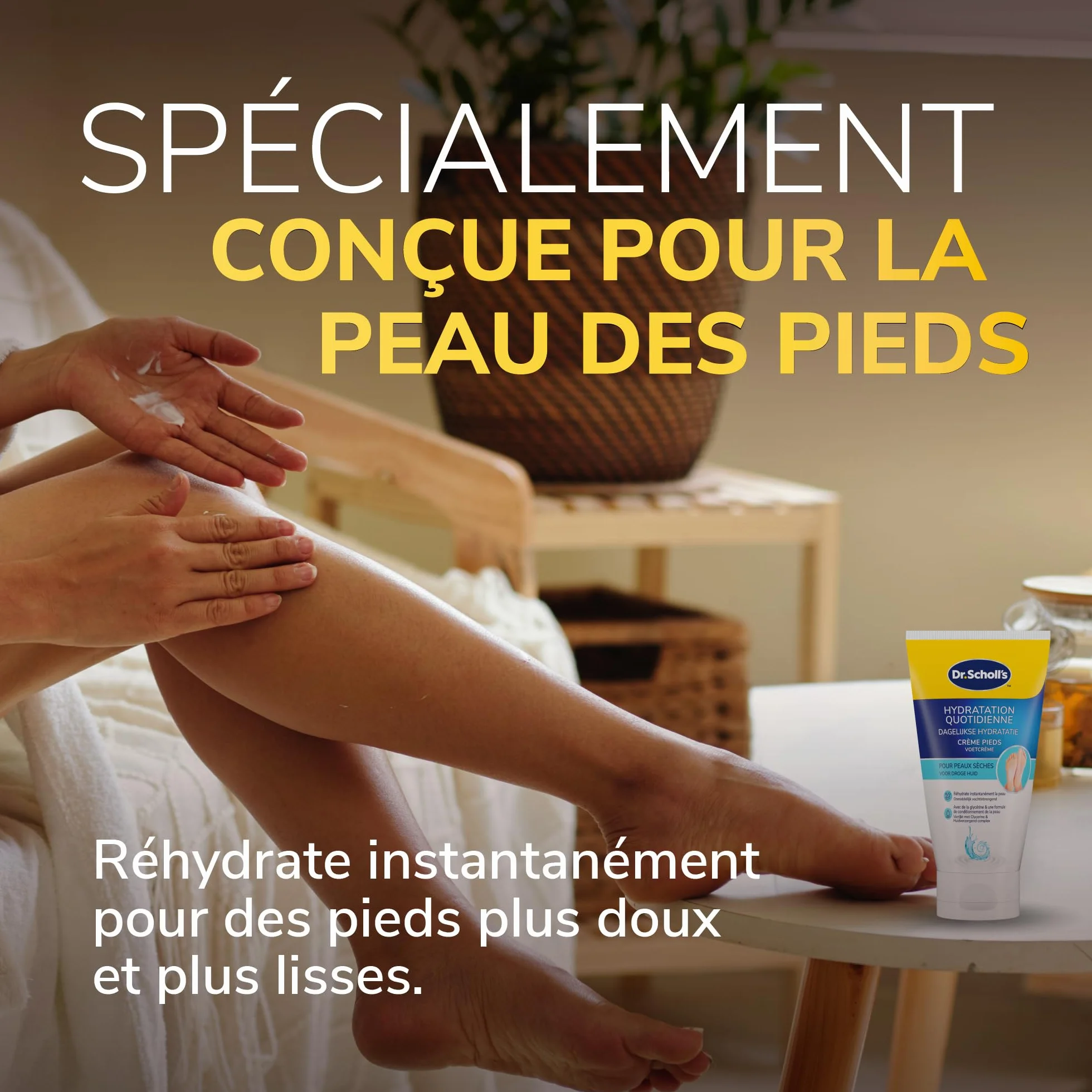 Dr. Scholl's Crème Pieds Hydratation Renforcée 150ml