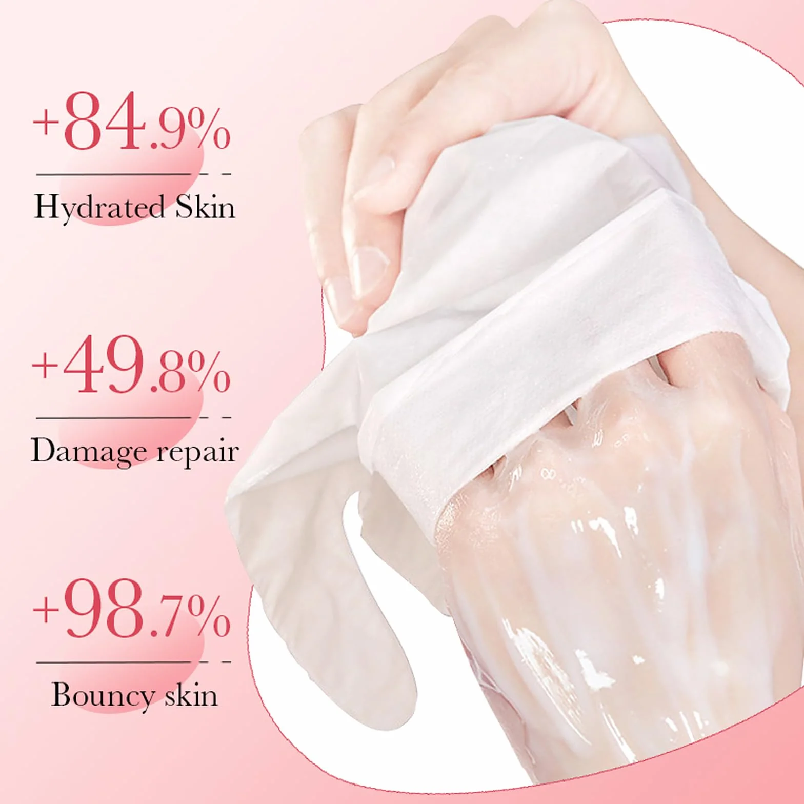Masque Pour Les Mains 6 Paires Gants Hydratants Soin Mains Peau Sèche Craquelée