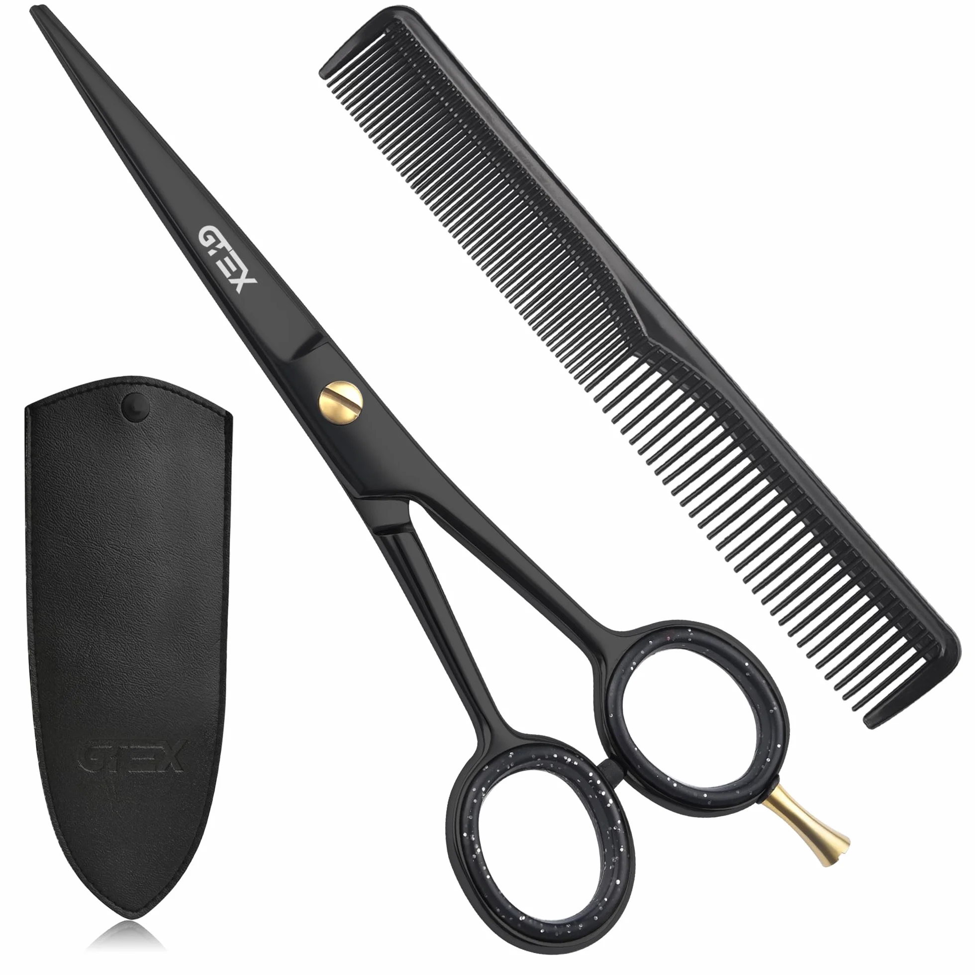 Ciseaux Coiffure Professionnel GTEX 6,5 Pouces Acier Inoxydable Haute Teneur en Carbone