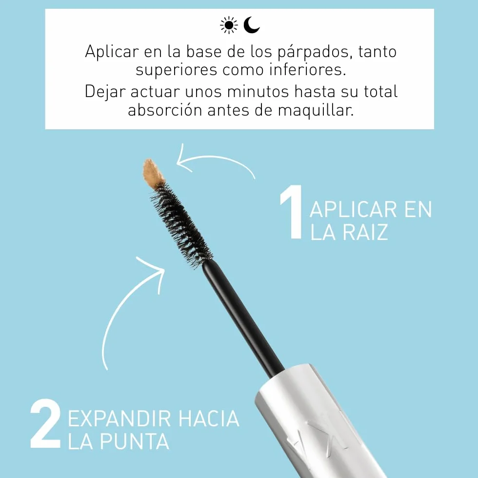 Lipocils Expert Collector - Talika - Gel booster de pousse et de pigmentation des cils - Soin naturel des cils - Édition Limitée Cils à la Française - Brosse + embout mousse - 10 ml
