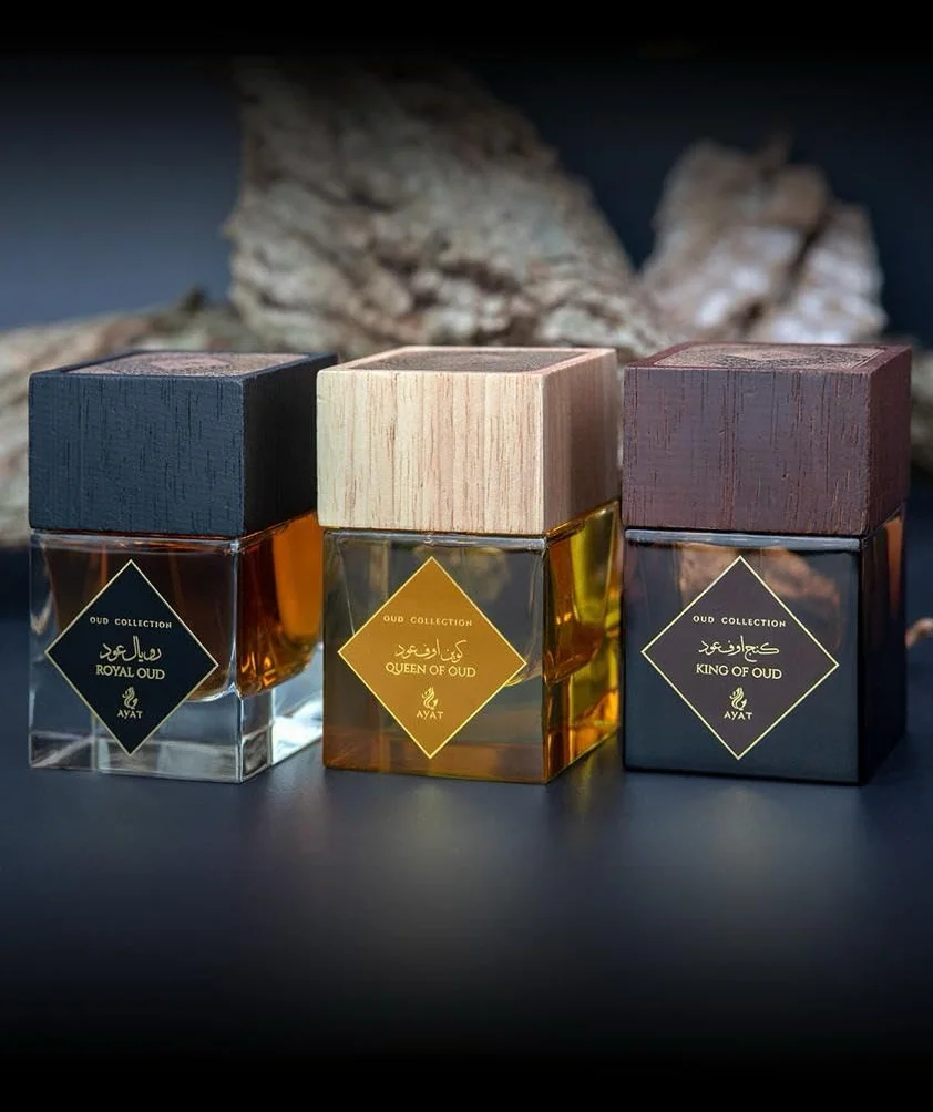 AYAT PERFUMES Eau de Parfum OUD COLLECTION 100 ml – Senteur Arabian pour Hommes et Femmes – Une Fragrance Orientale Sensuelle, Conçue et Fabriquée à Dubaï – Queen Of Oud