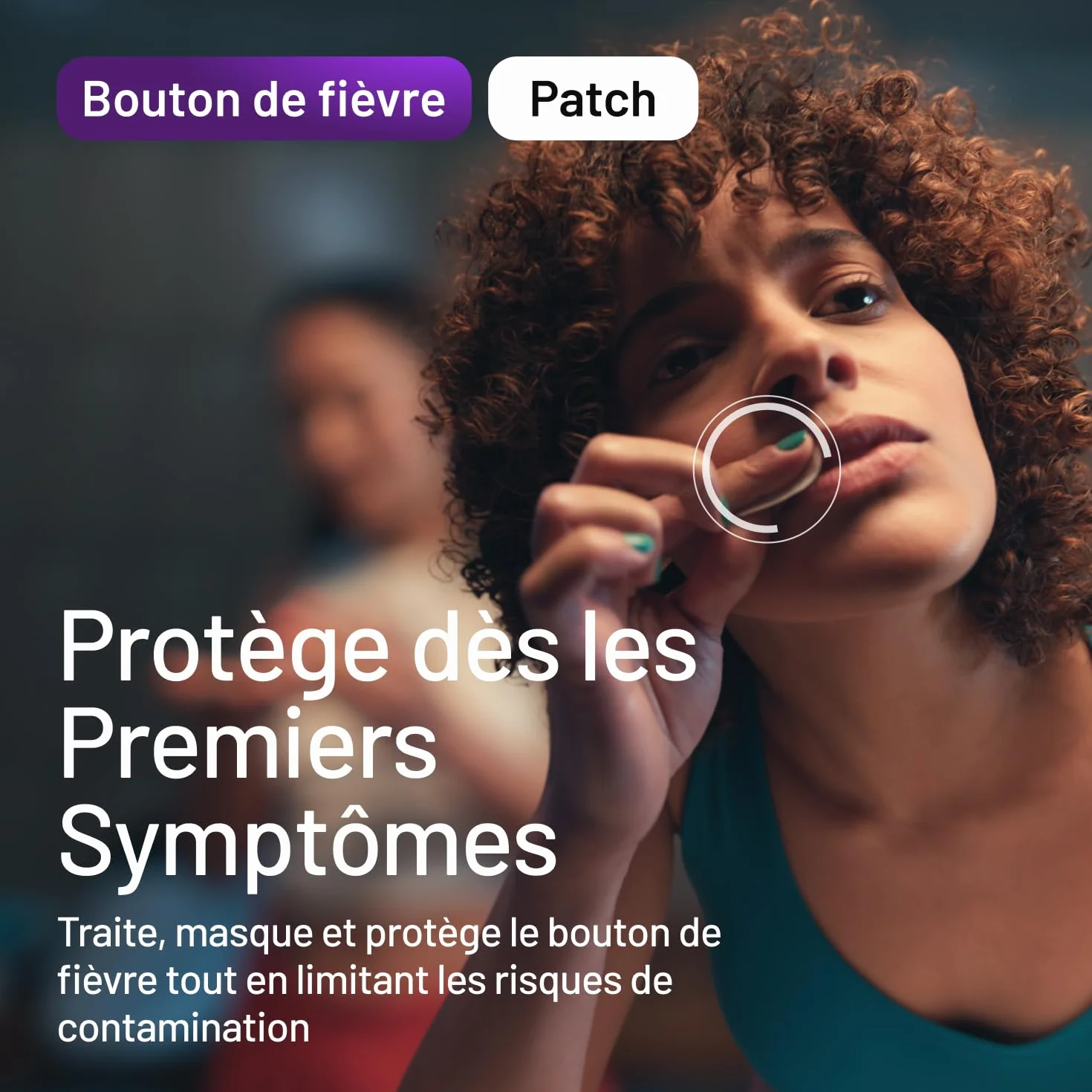 Compeed Patch Bouton de Fièvre Discret Traitement Rapide 15 patchs anti-boutons 1,5 x 1,5 cm