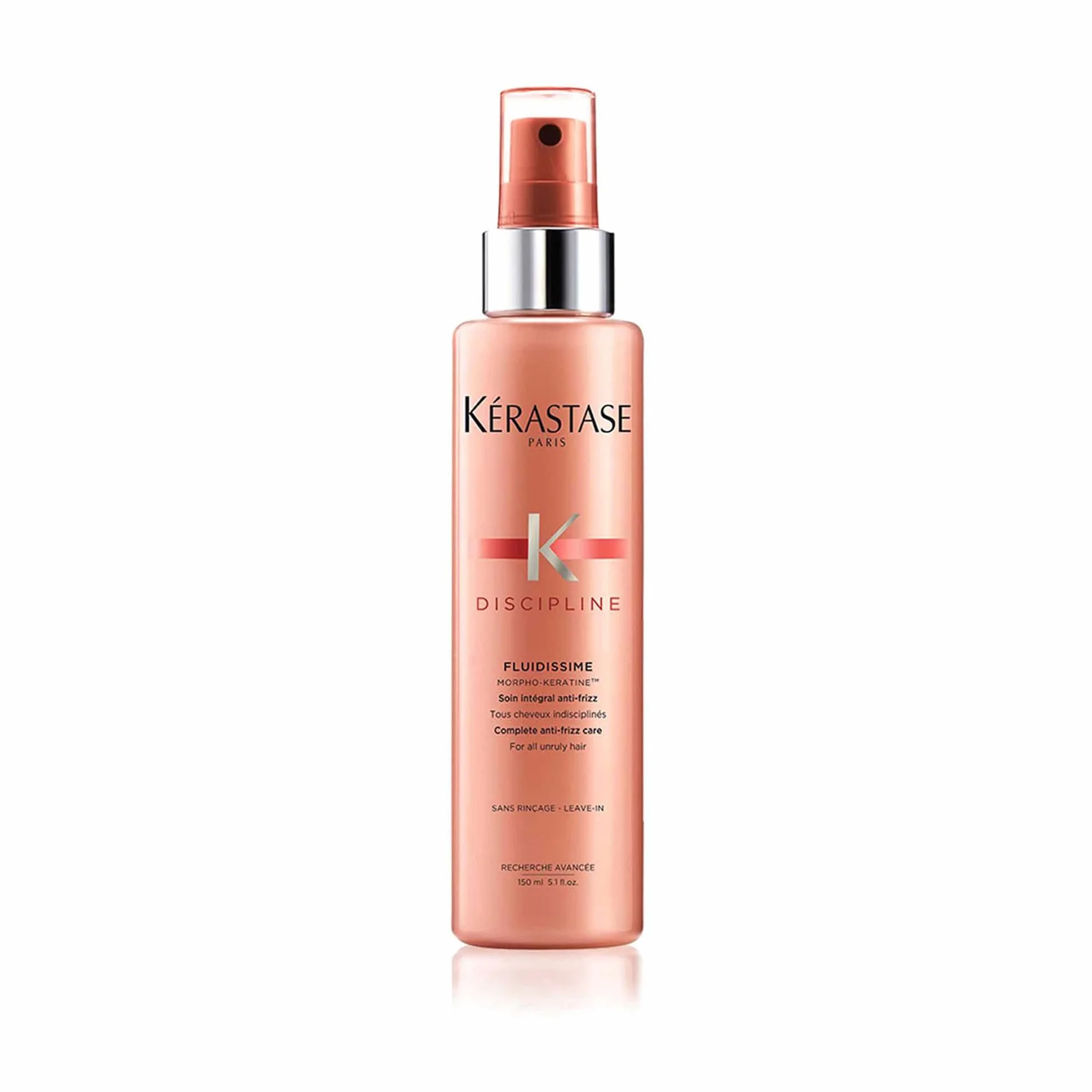 Kérastase, Discipline, Soin Spray Intégral Thermoprotecteur Anti-Frisottis & Brillance, Pour Cheveux Rebelles & Indisciplinés, Fluidissime, 150 ml