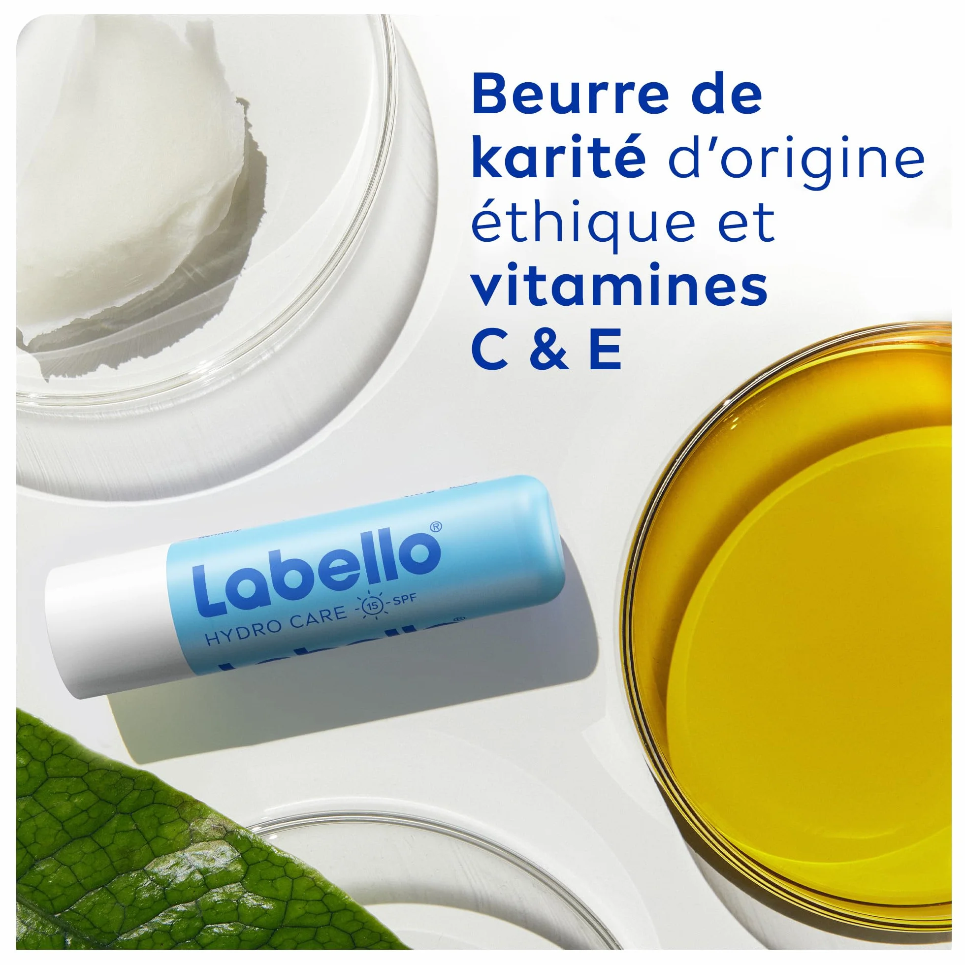 LABELLO Duo Hydro-Care Baume à lèvres FPS 15 hydratation 24H 2 x 5,5 ml