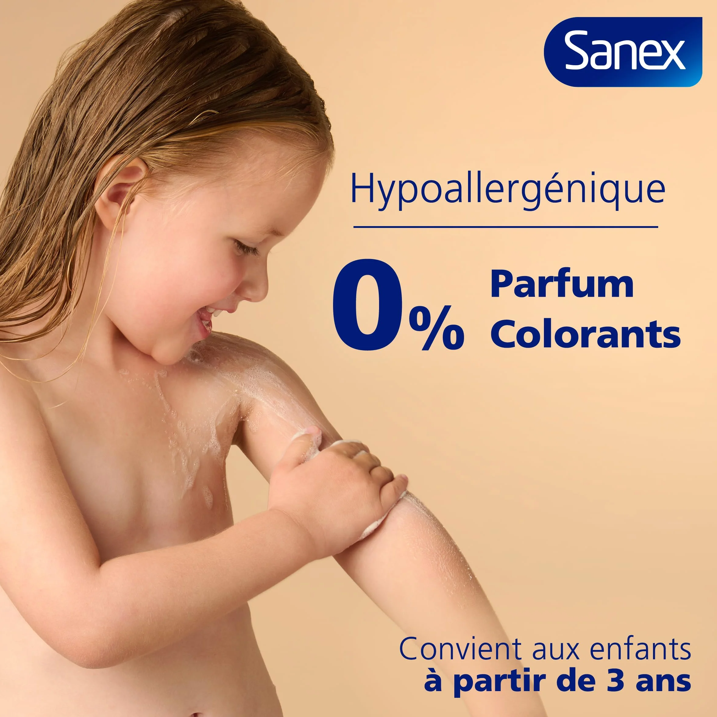 SANEX Derma Thérapie Huile de douche anti-démangeaisons anti-irritations Gel Douche Peaux sujettes à l’eczéma atopique hypoallergénique 425 ML
