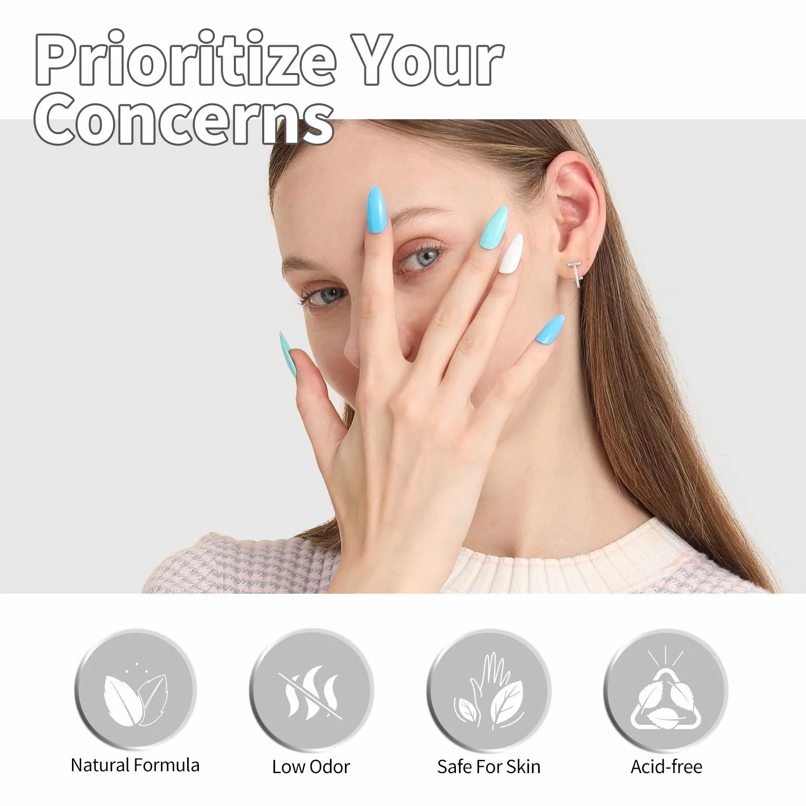 CANNI Nail Primer UV Gel Dehydrator for Semi Permanent Nail Set Professional Acrylic Acid Free Primer