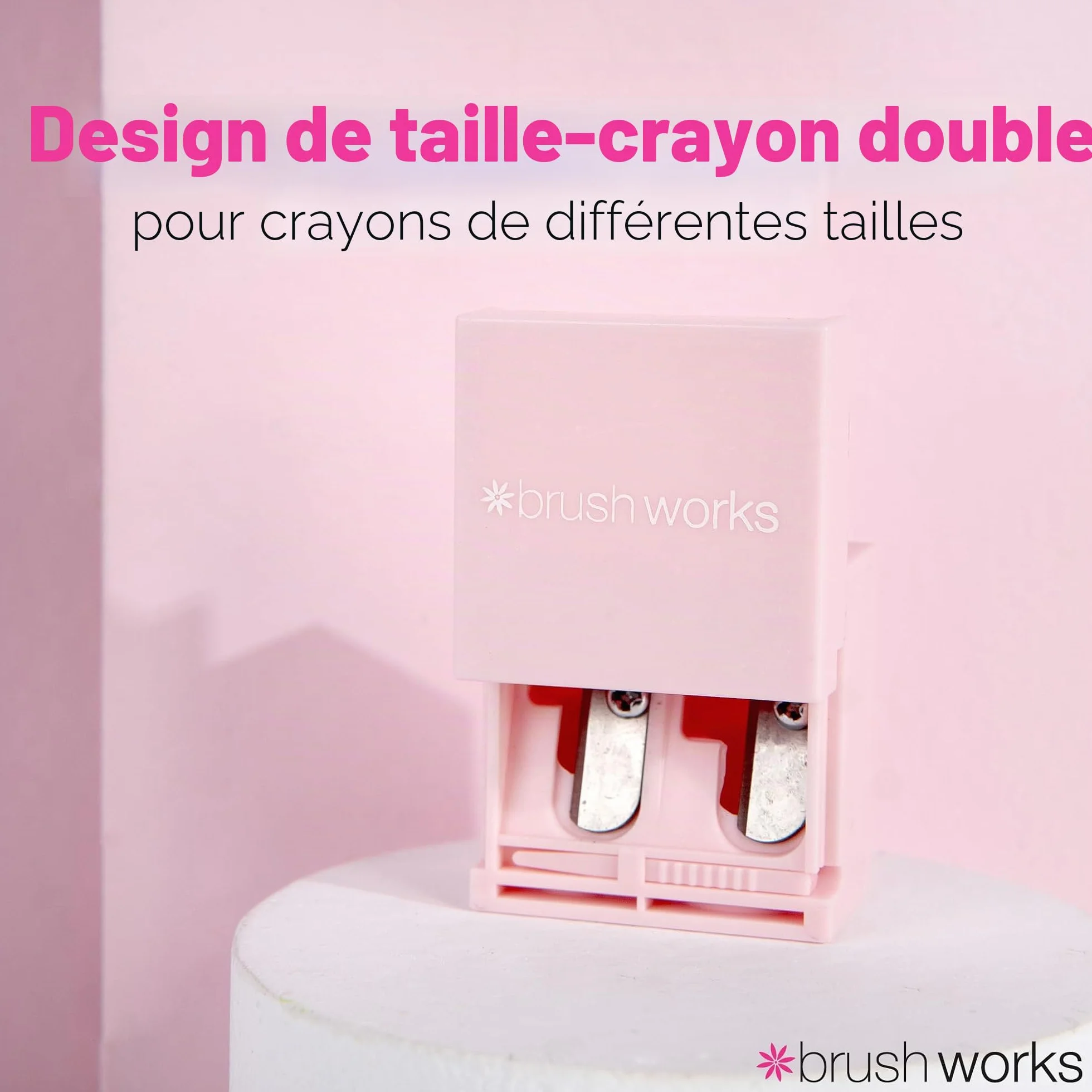 Brushworks Taille-Crayon 1 Unité