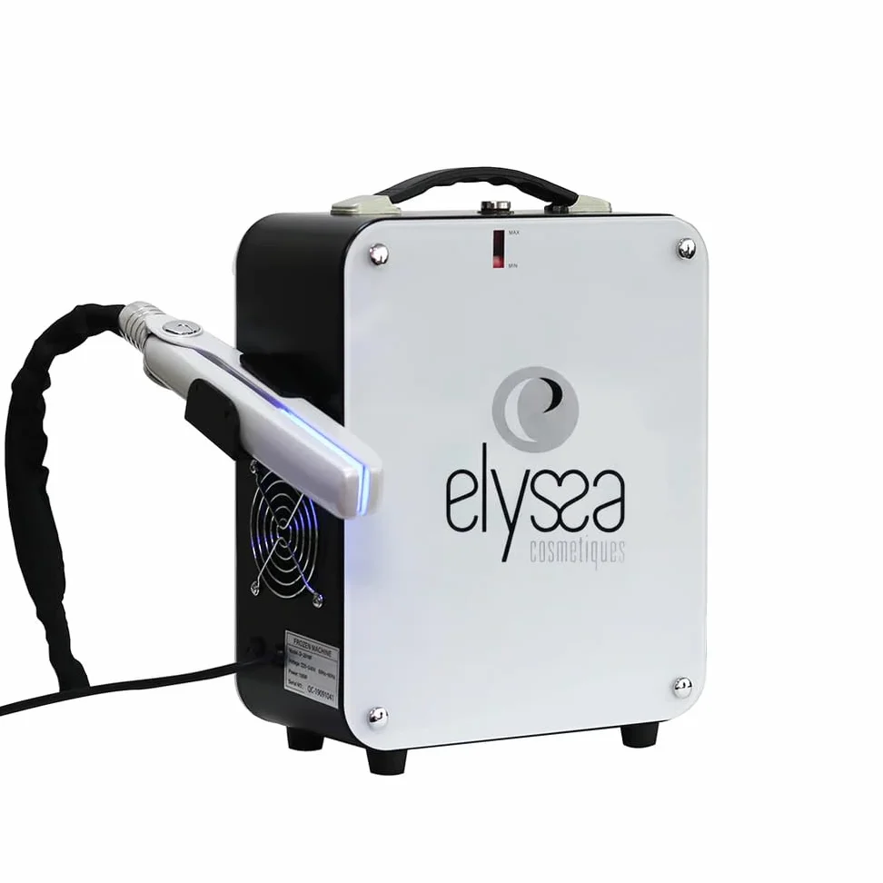 Elyssa Cosmétique Machine Cryothérapie Capillaire Professionnelle -16°C Mobile CRYO Cheveux Soin Cryopléx Réparation Fibre Capillaire