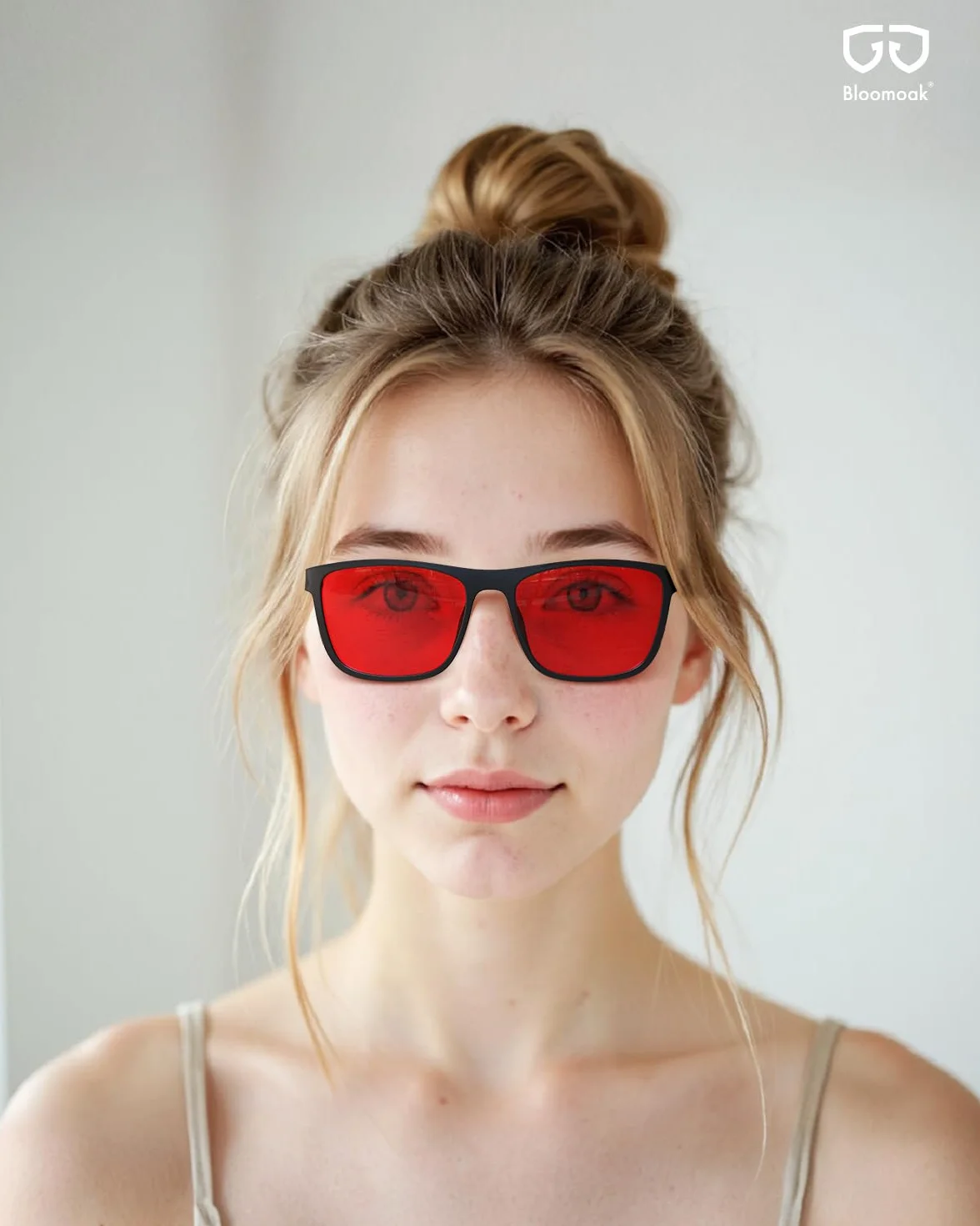 Bloomoak Lunettes Anti-Lumière Bleue TR90 Anti-Fatigue Anti-Éblouissement Écrans Jeux