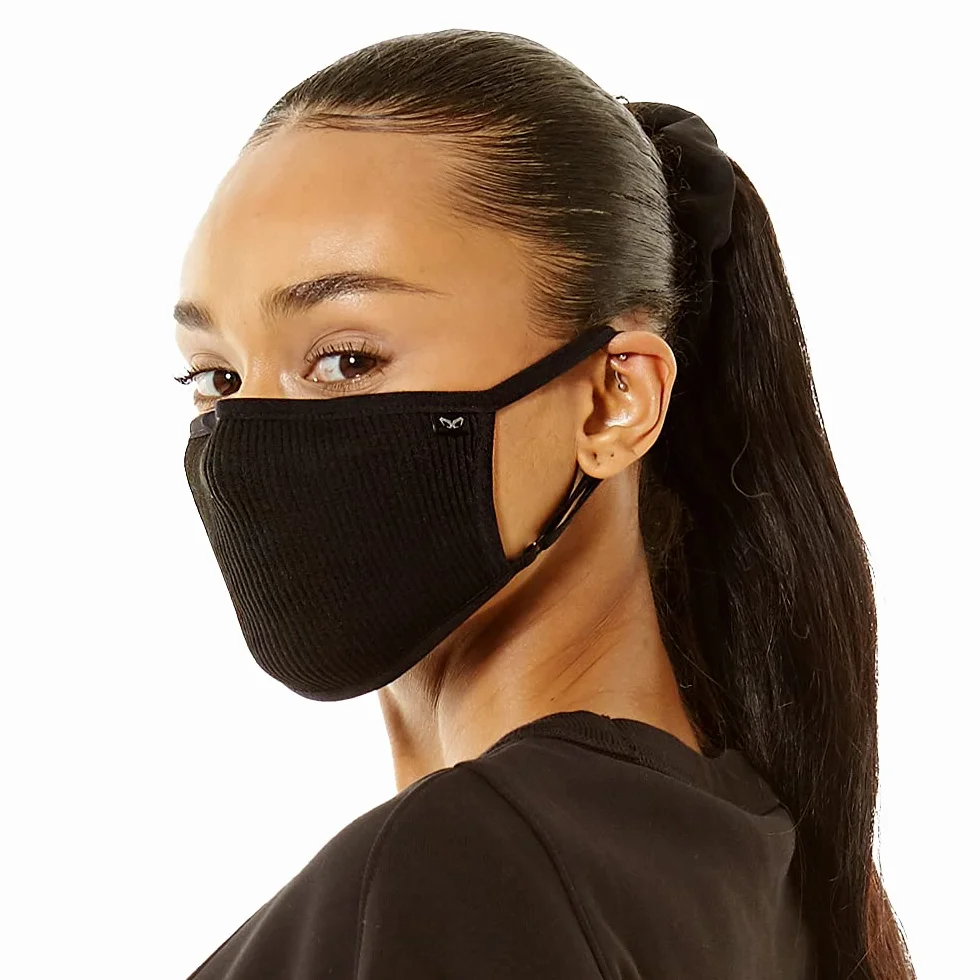 NAROO F.U Plus Masque de sport respirant anti-poussière anti-pollen Noir L
