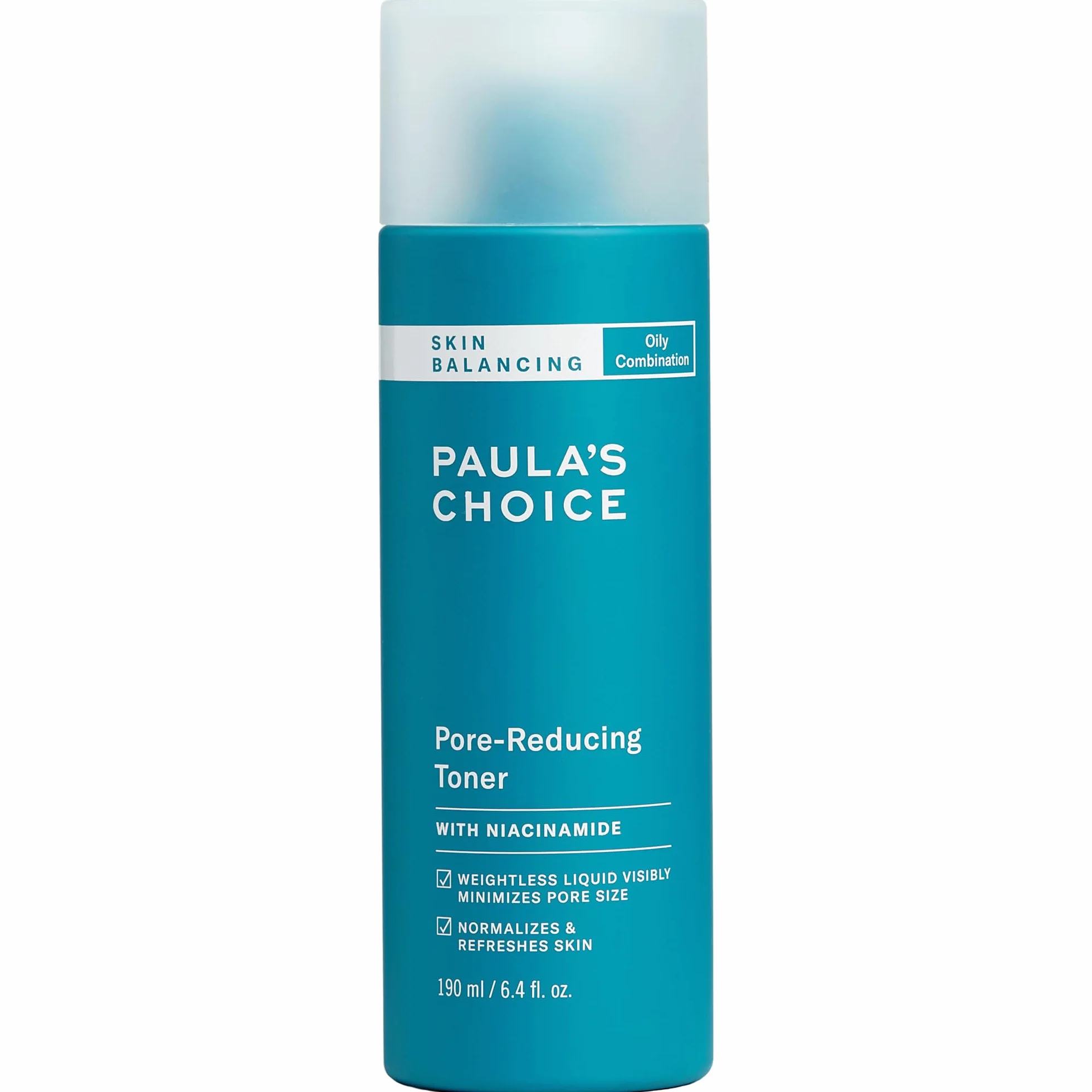 Paula's Choice SKIN BALANCING Lotion Tonique Visage - Vitamin B3 Tonique - Réduire Les Points Noirs, Imperfections & Pores Dilatés - avec Niacinamide - Peaux Mixtes à Grasses - 190 ml
