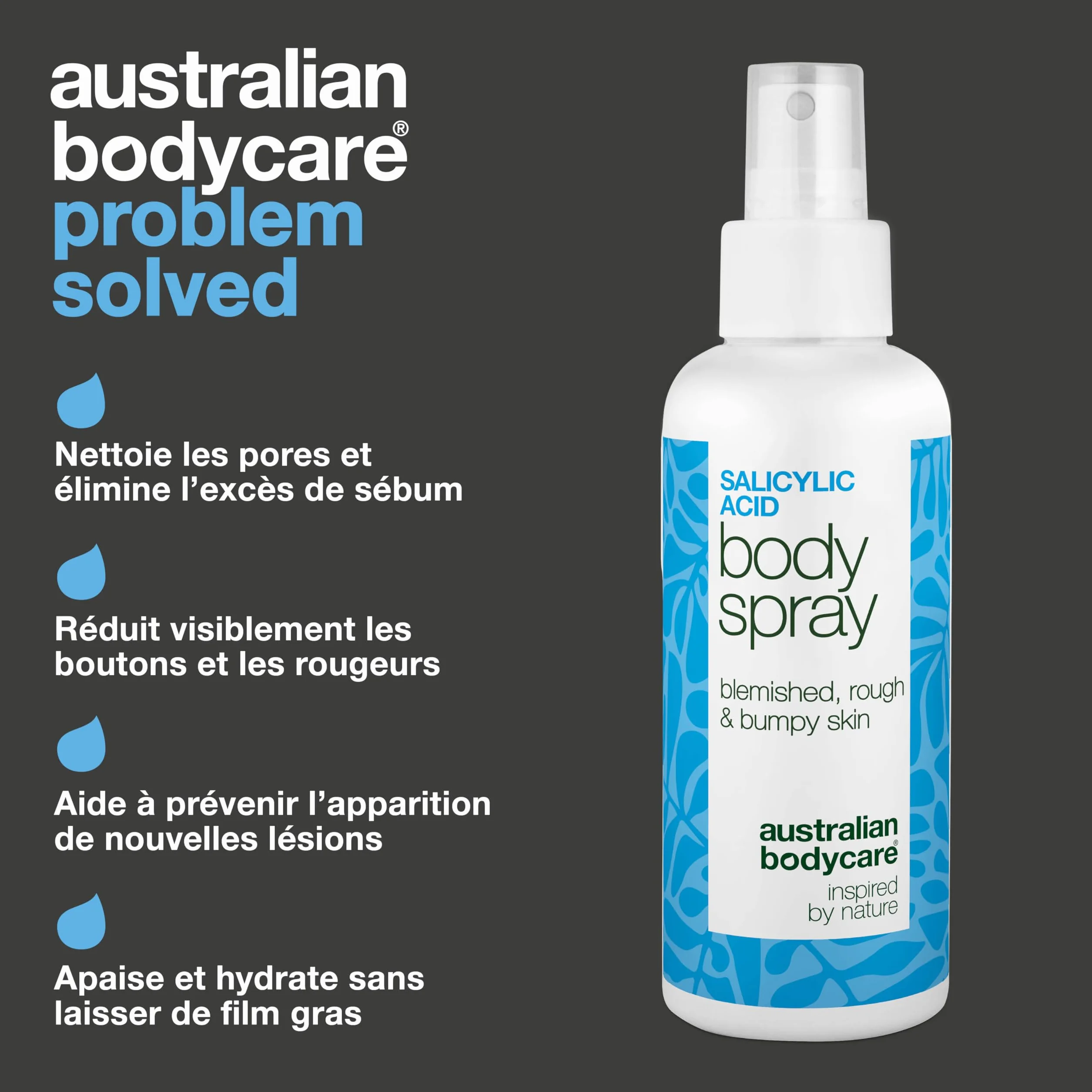 Acide salicylique spray 2% acide salicylique acide glycolique nettoyage pores