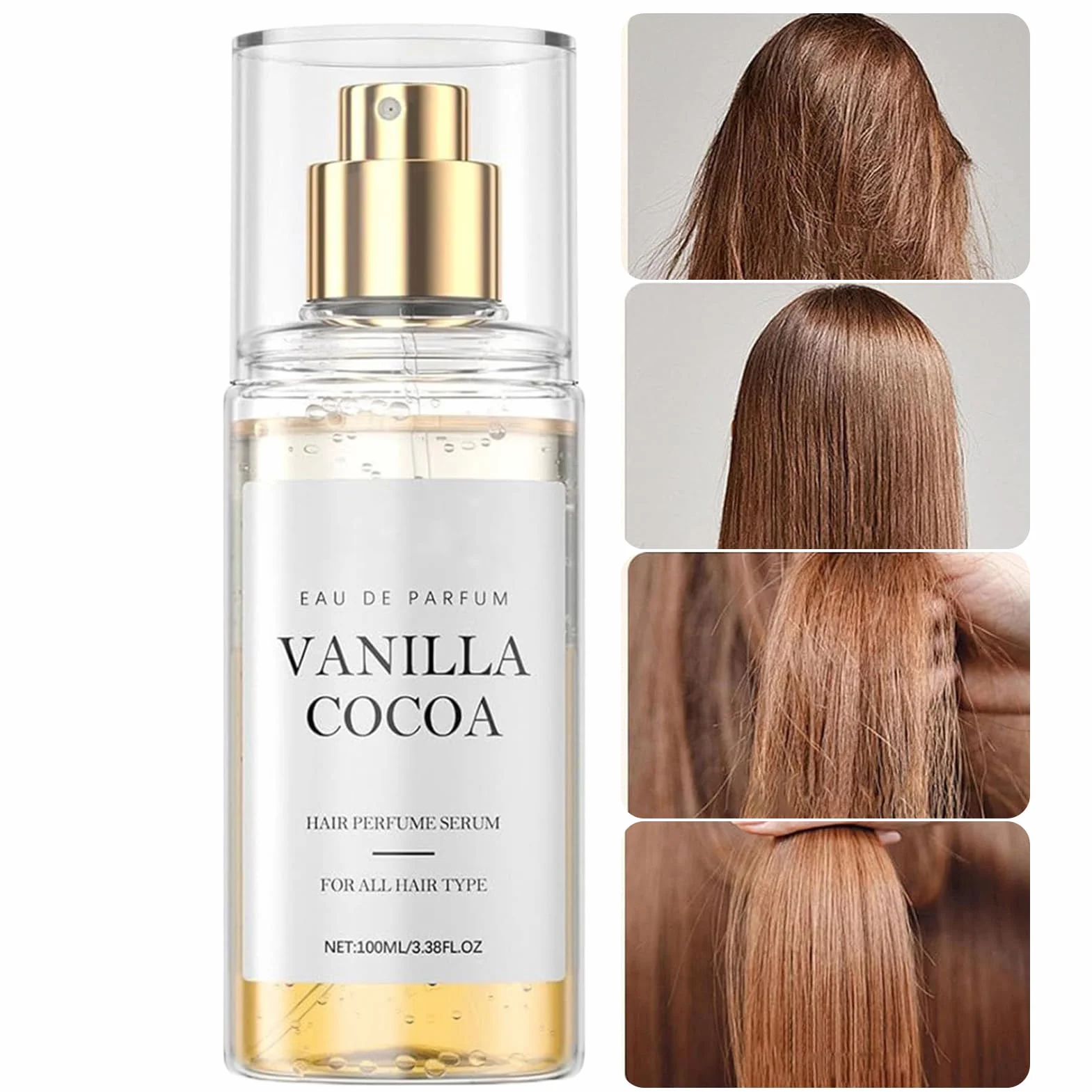 Spray de pour cheveux Brume parfumée nourrissante longue durée femmes
