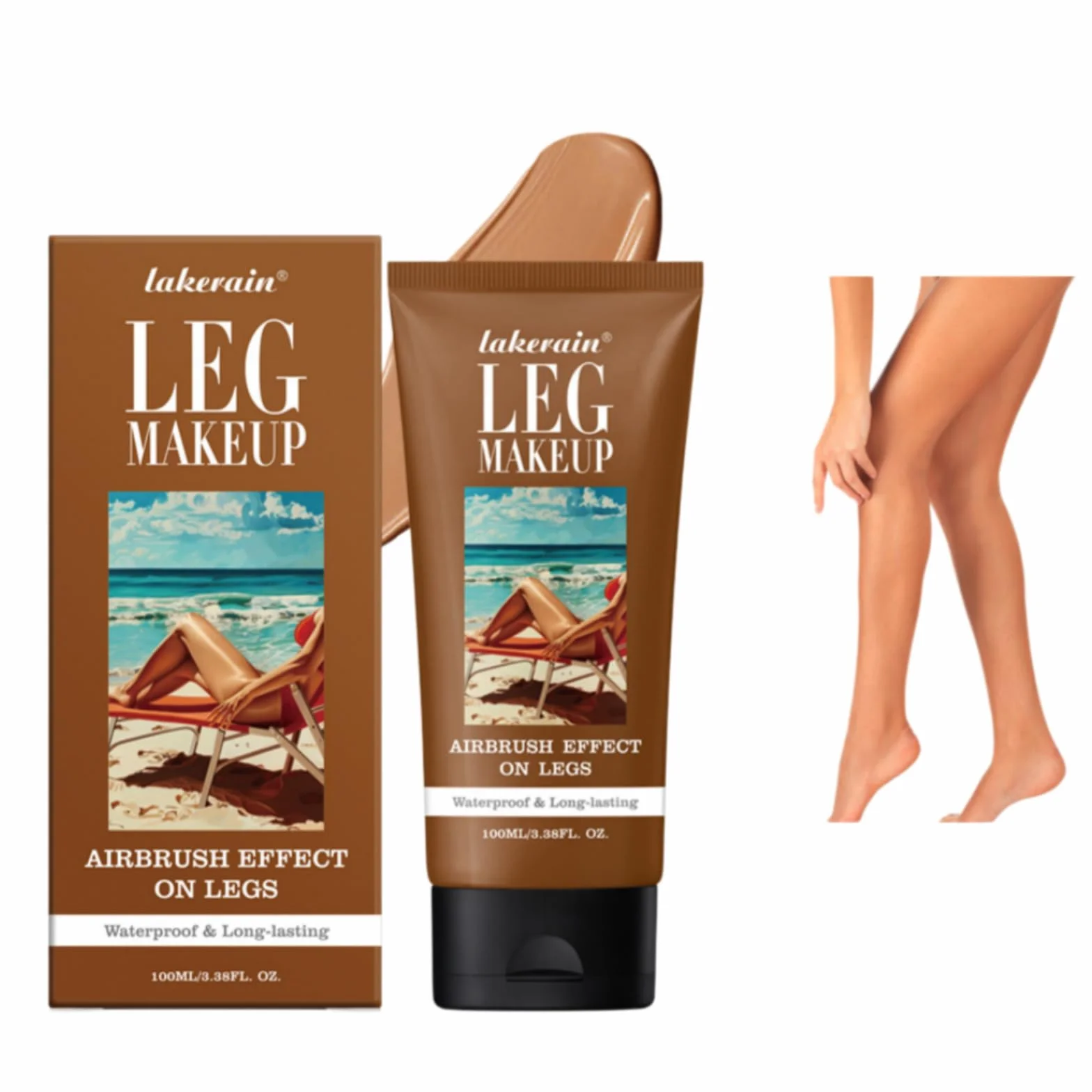 MIRACLEDE PARIS Body Perfector,Correcteur Corps Entier Etanche,Anti-Transfert,Camoufle Veines,Cicatrices et Tatouages,Texture Légère pour Peau Naturelle