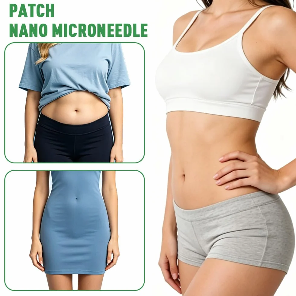 Patch Minceur 10 en 1 Moringa X Berberine Nano Microneedle 28 PCS