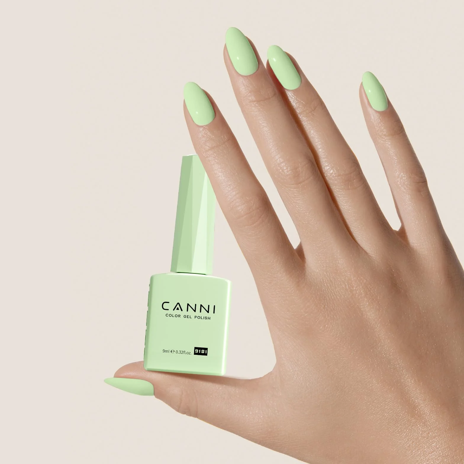 CANNI UV Gel Nail Polish Mint Green Soak Off Vernis Semi Permanent Manucure