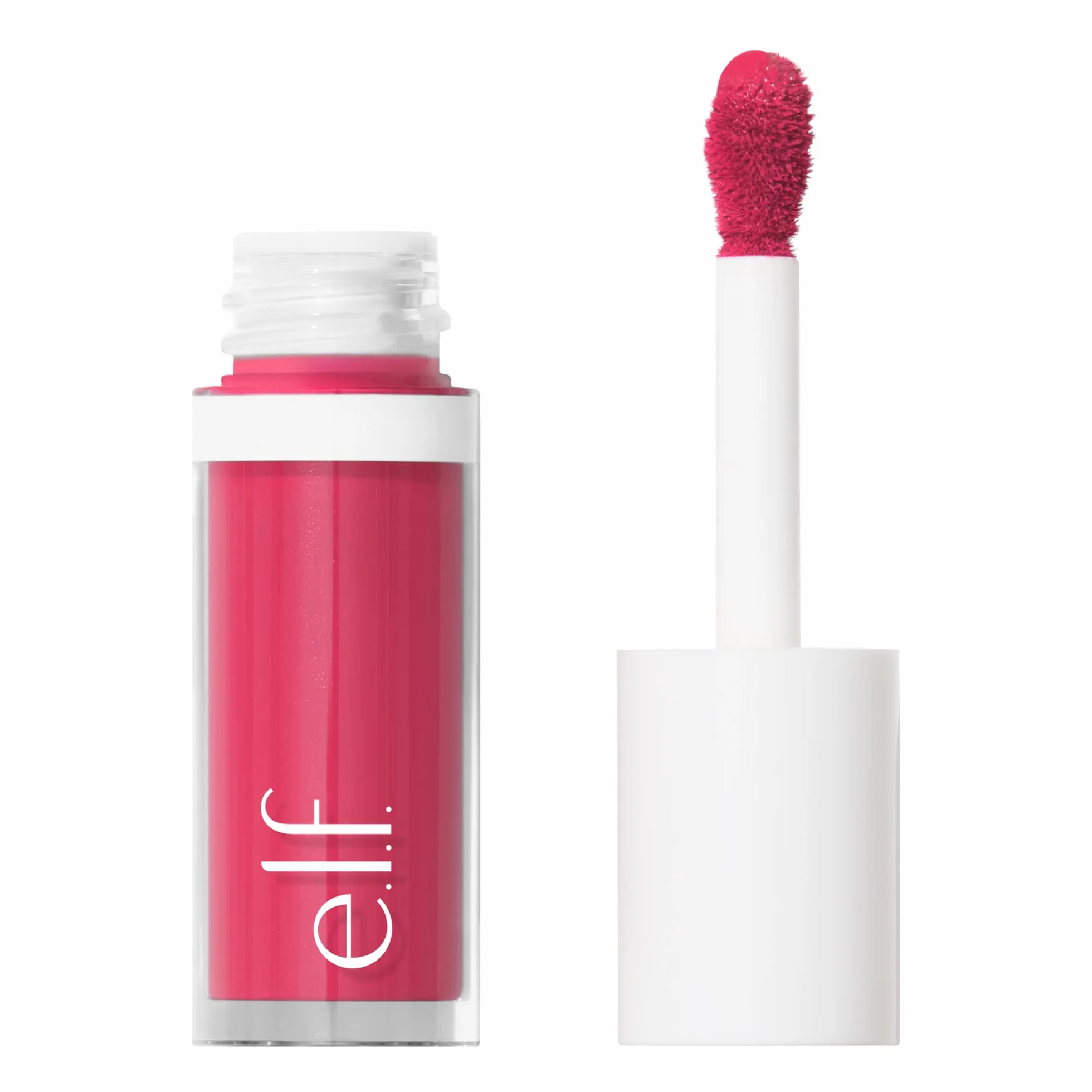 e.l.f. Blush liquide Camo, longue durée, finition douce, végétalien, Comin' In Hot Pink