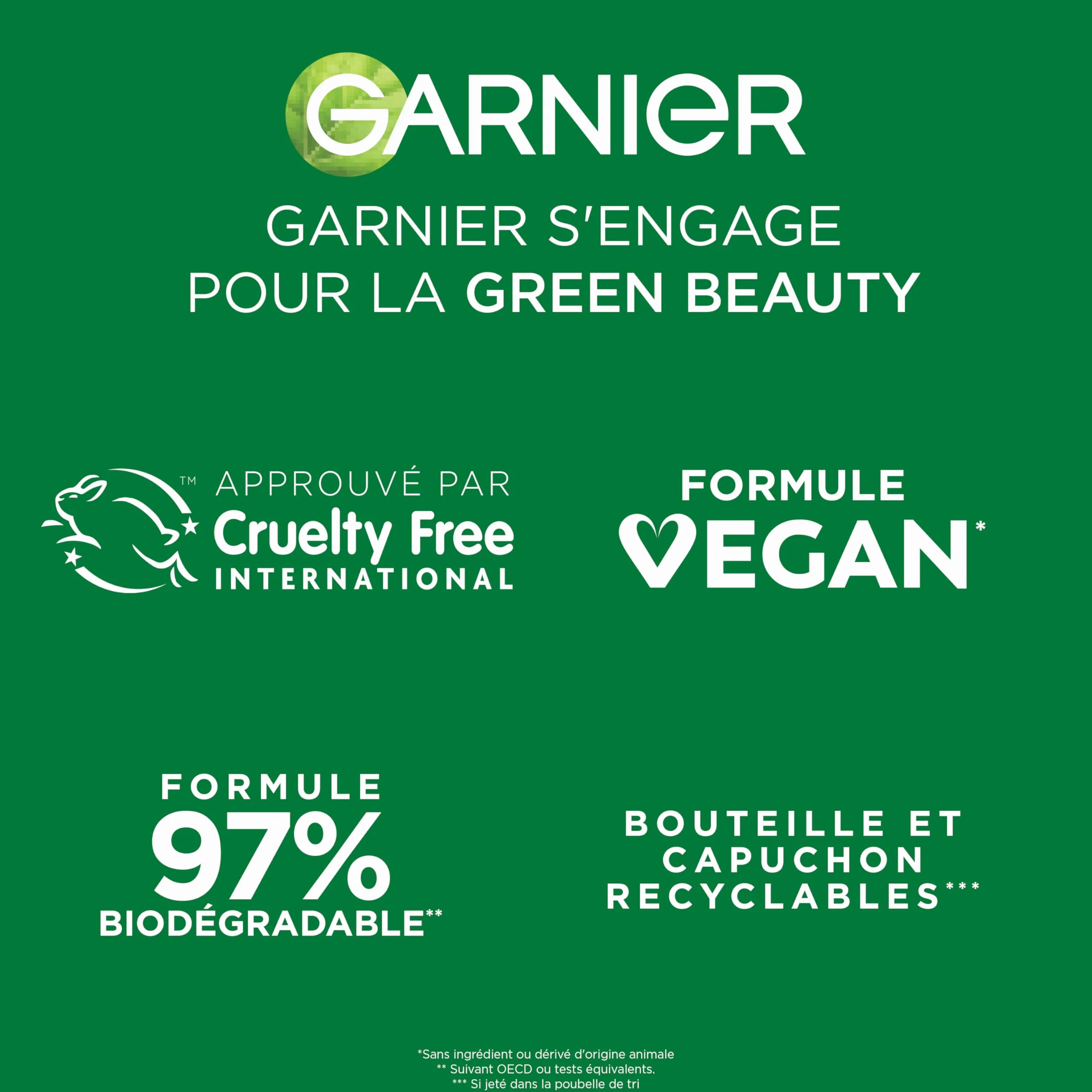 Garnier Pure Active Gel Nettoyant Moussant 250 ml Purifie Hydrate Élimine Impuretés Acide Hyaluronique Céramide Argile Vegan