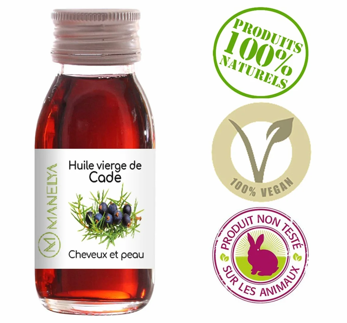 Huile De Cade 100% naturelle pure 60 ml