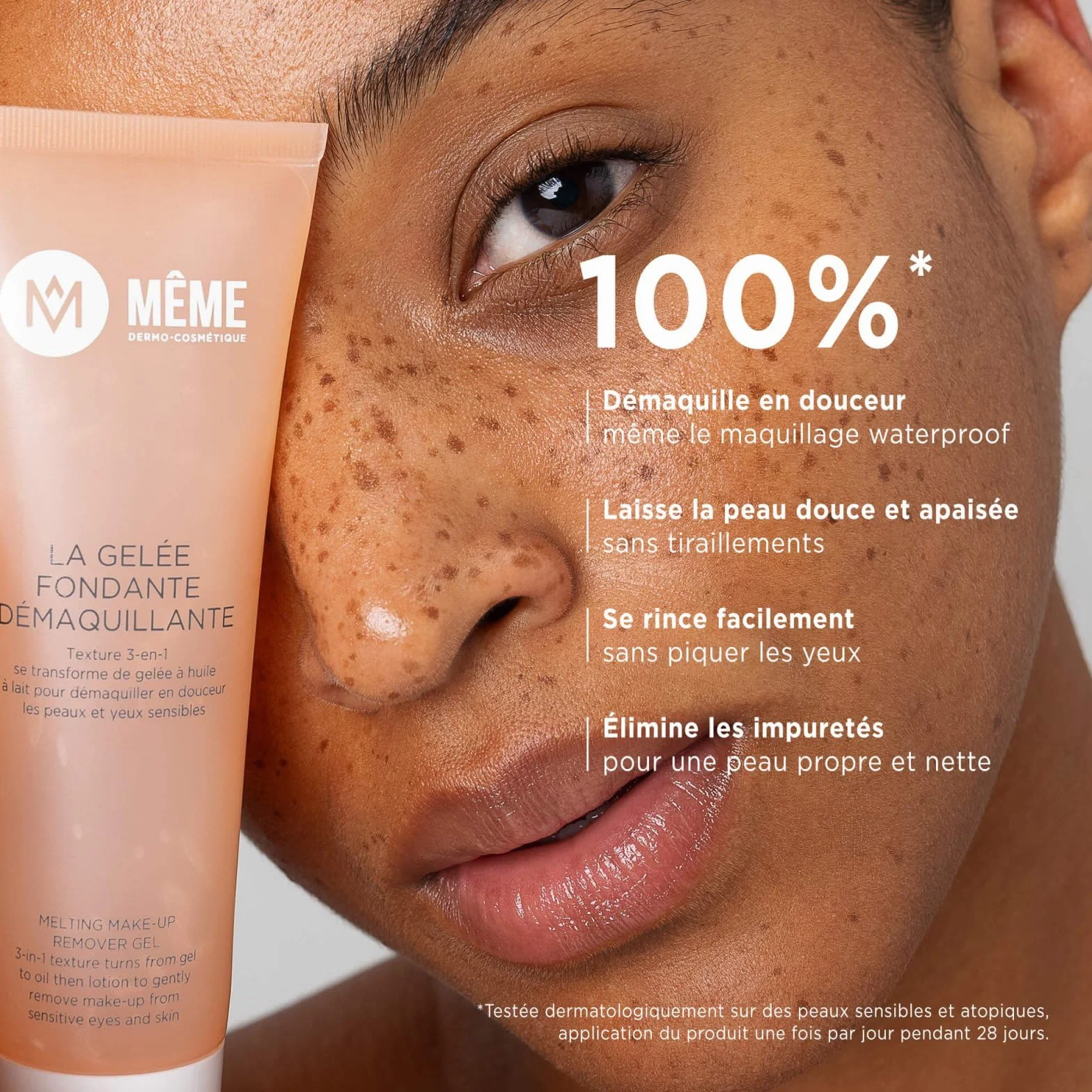 meme cosmetics Gelée fondante démaquillante