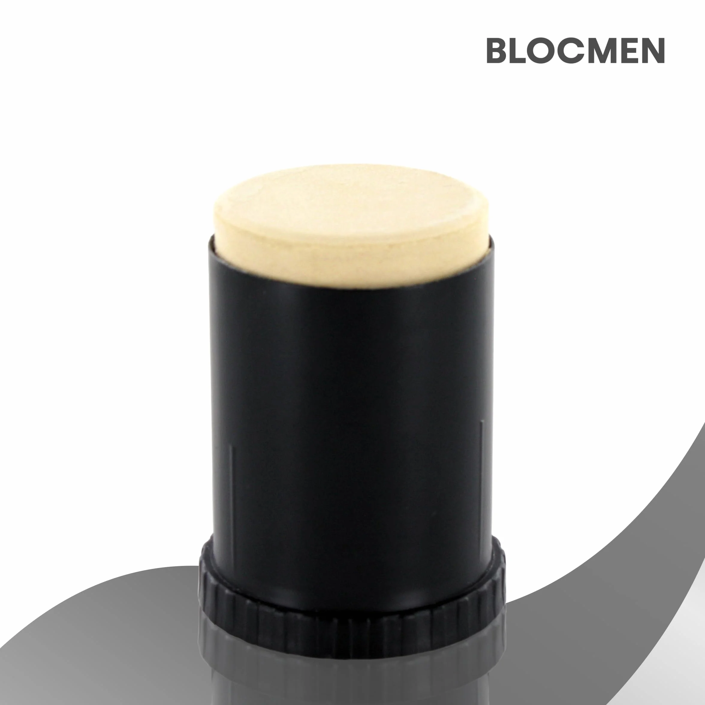 BLOCMEN Original Stick de poudre original 60g - rasage à sec doux sans irritations - stick avant-rasage avec menthol pour hommes (60 g (Lot de 6))