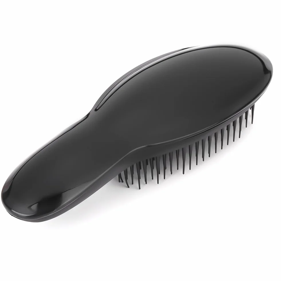 Peigne de coiffure à coussin d'air Noir portable pour massage du cuir chevelu
