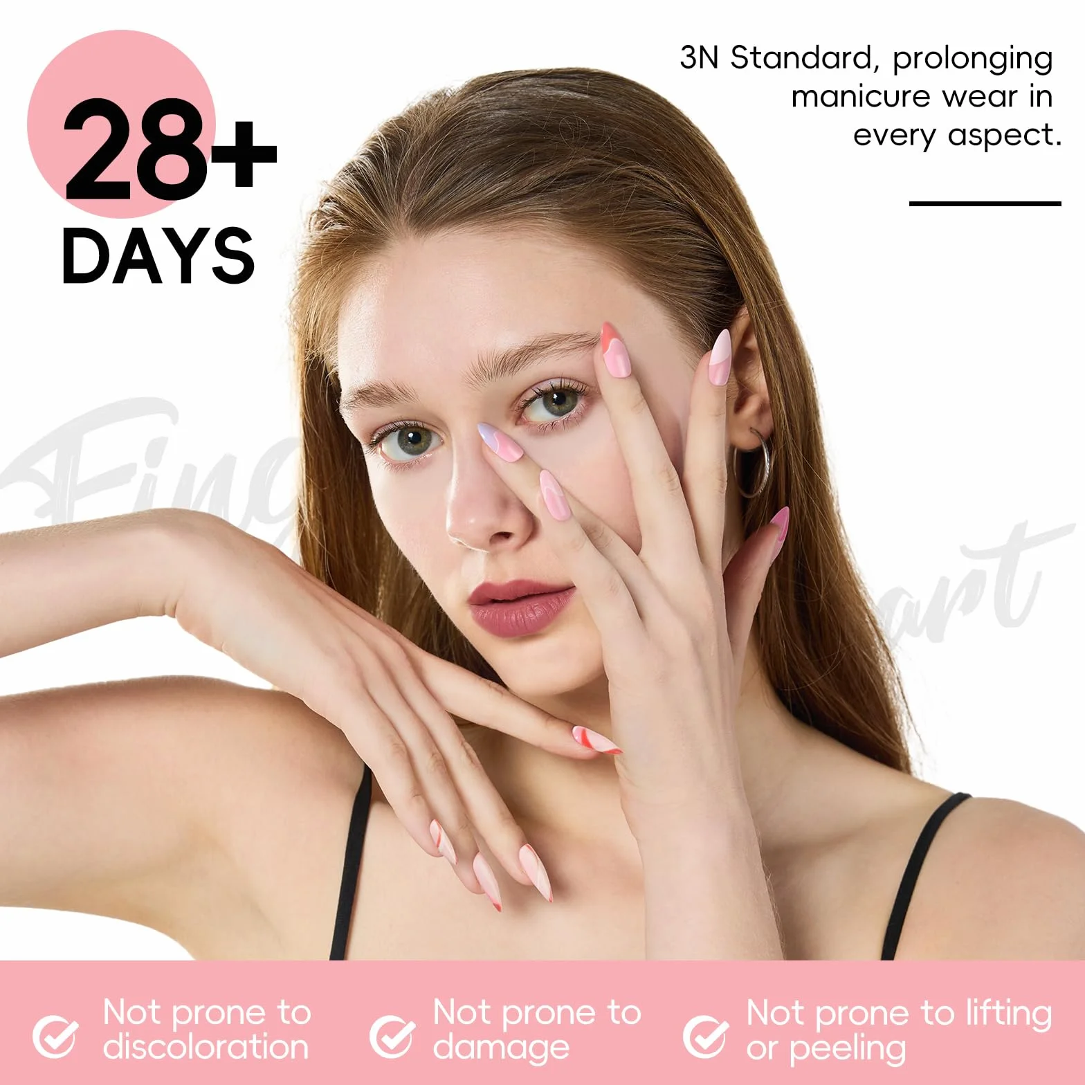 PEACECOLOR Kit Ongle Gel UV Complet avec Lampe UV Ponceuse, 35+5 Vernis Semi Permanent Base Top Coat Manucure