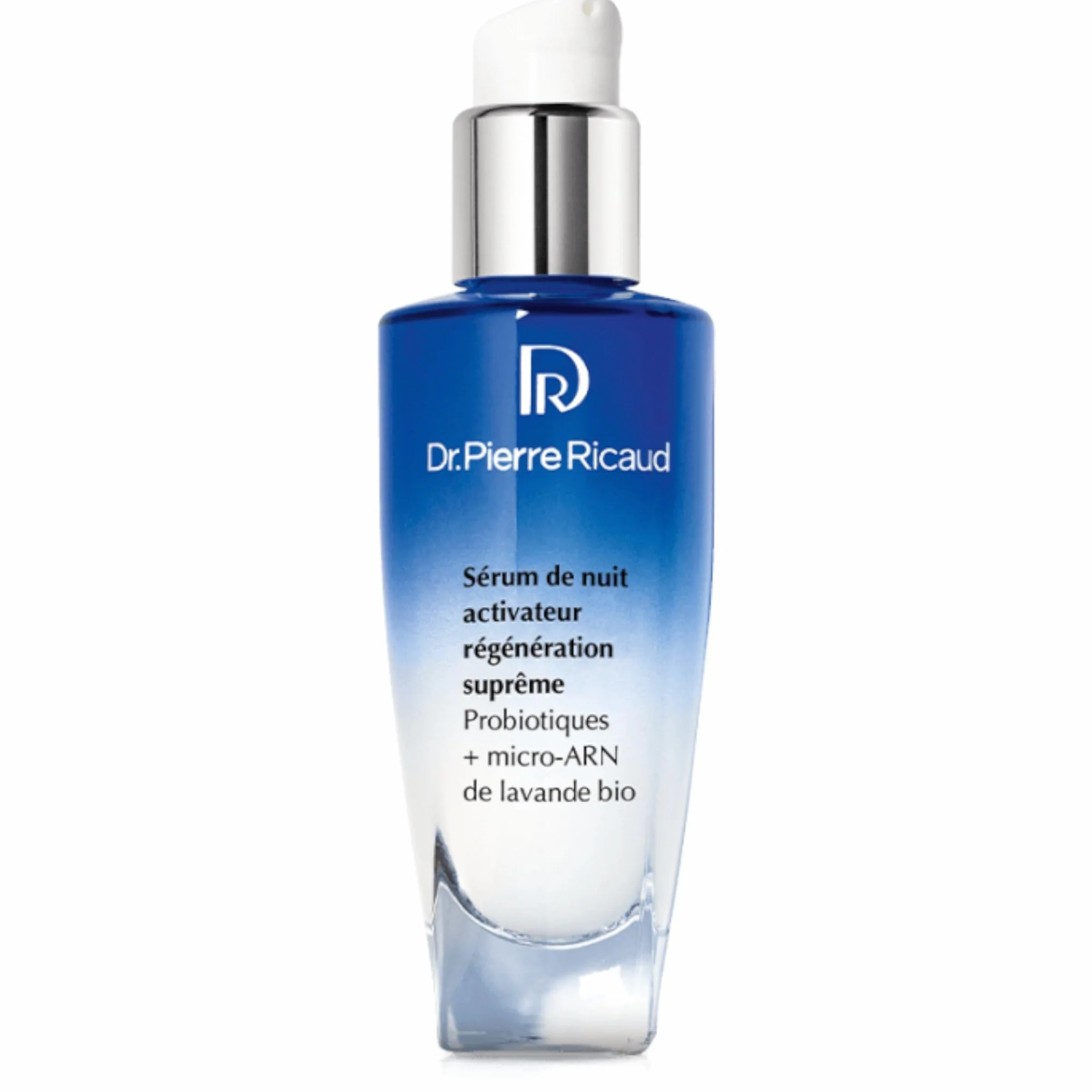 Dr Pierre Ricaud Sérum Nuit Régénération Suprême Anti-Rides 30ml | Ultra-régénérant, Double la pénétration des actifs, Probiotiques, Micro-ARN de lavande bio, Soin de nuit pour Femme