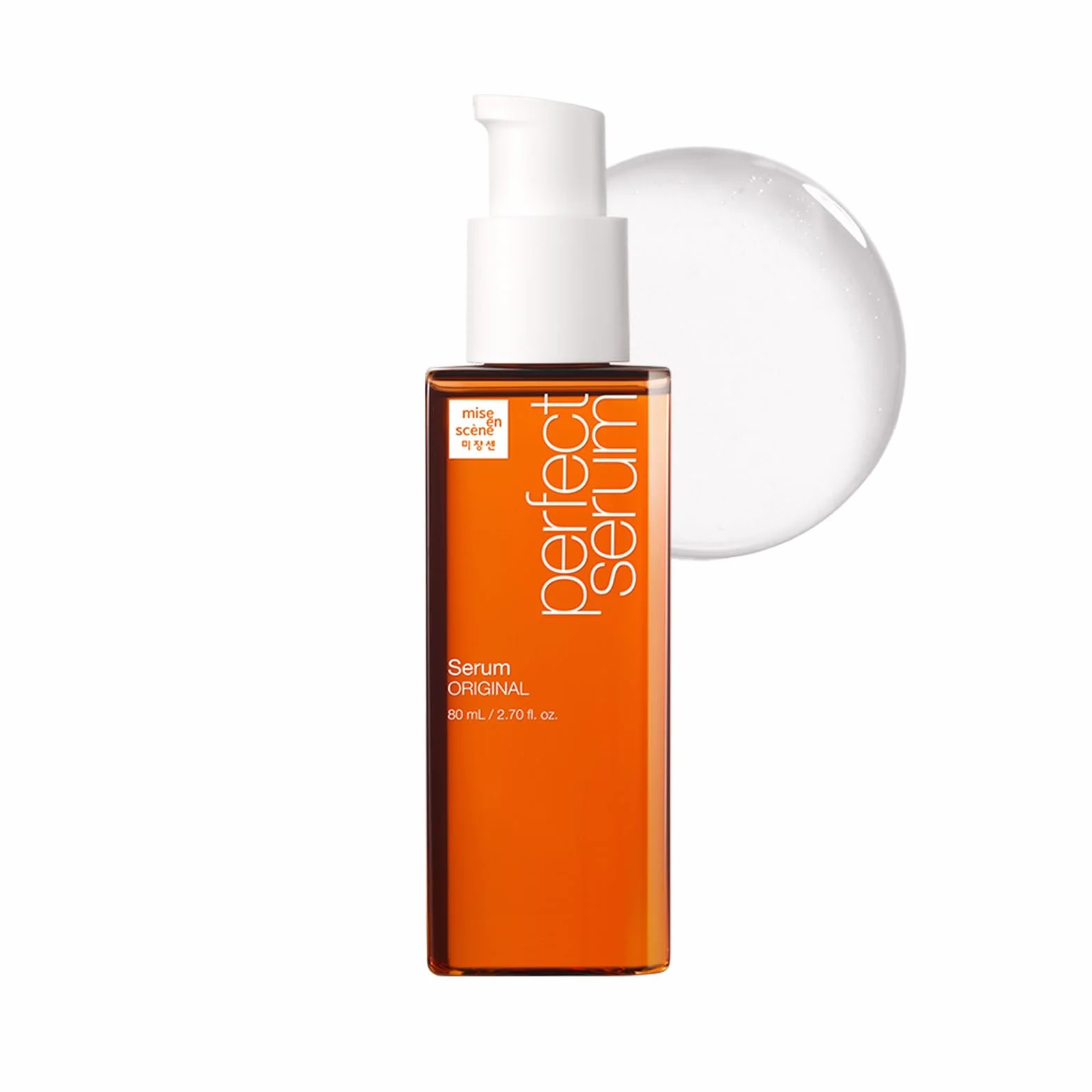 Mise En Scene Perfect Serum Original Hair Oil, 80 ml, Korean Hair Care for Frizzy & Dry Hair