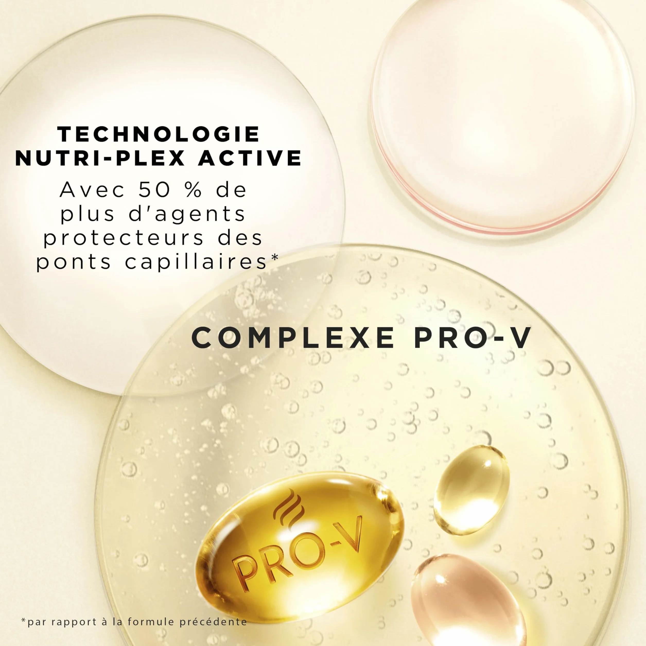 Pantene Pro-V Lisse & Soyeux Masque Keratin Protect 300ml Cheveux Frisés Secs 72h Lisses Brillants