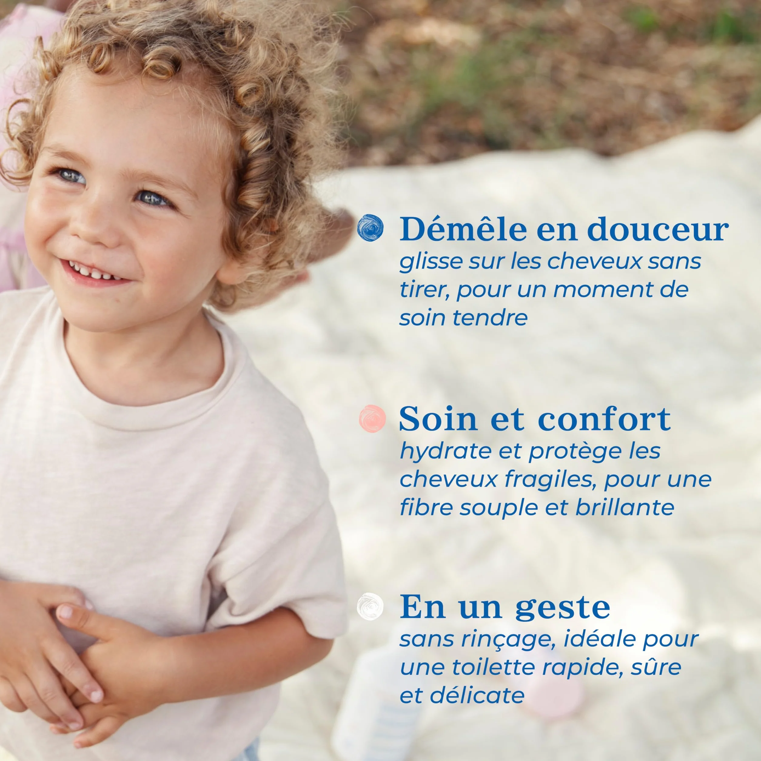 Minois Paris Brume Démêlante Enfant Tous Types de Cheveux Sans Rinçage 300ML Hydrate et Fortifie 98% Ingrédients d'Origine Naturelle Made in France