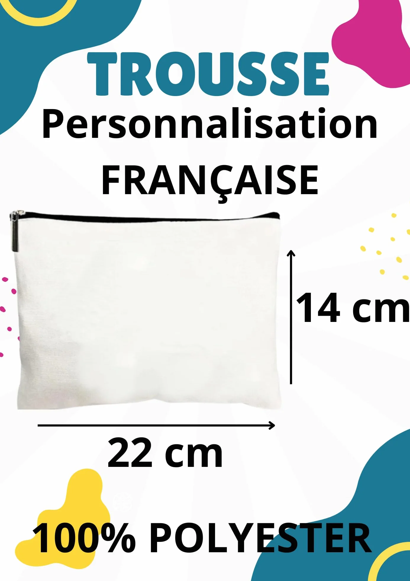 Trousse beige faite main pour violoniste cadeau