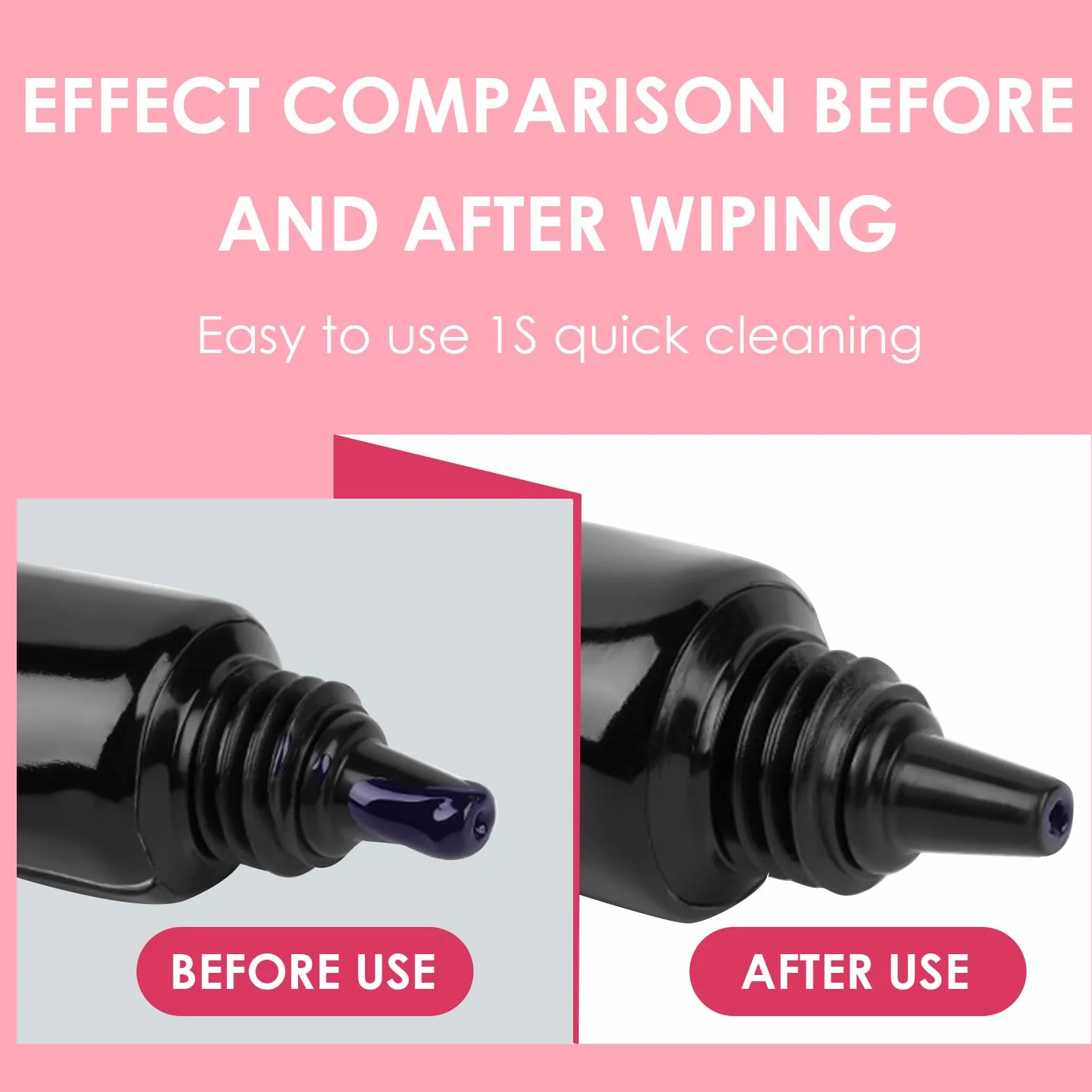 Lingettes à Ongles Non Pelucheux 330 Pièces, Coton Cleaner Dégraissant Gel Vernis Remover Wipes pour Manucure et Pédicure