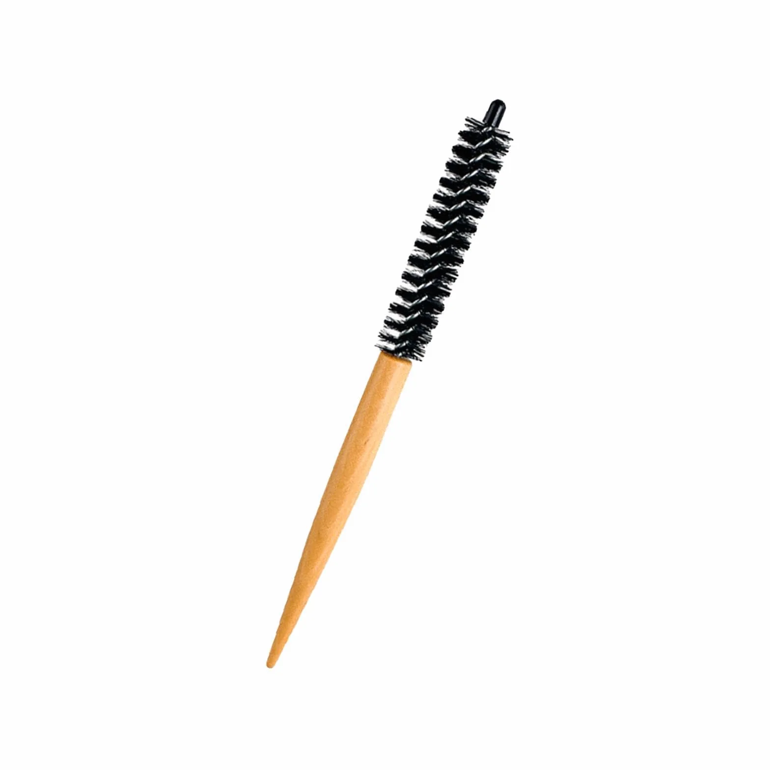 Brosse à cheveux ronde poils nylon brushing domicile coiffures bouclées cheveux courts