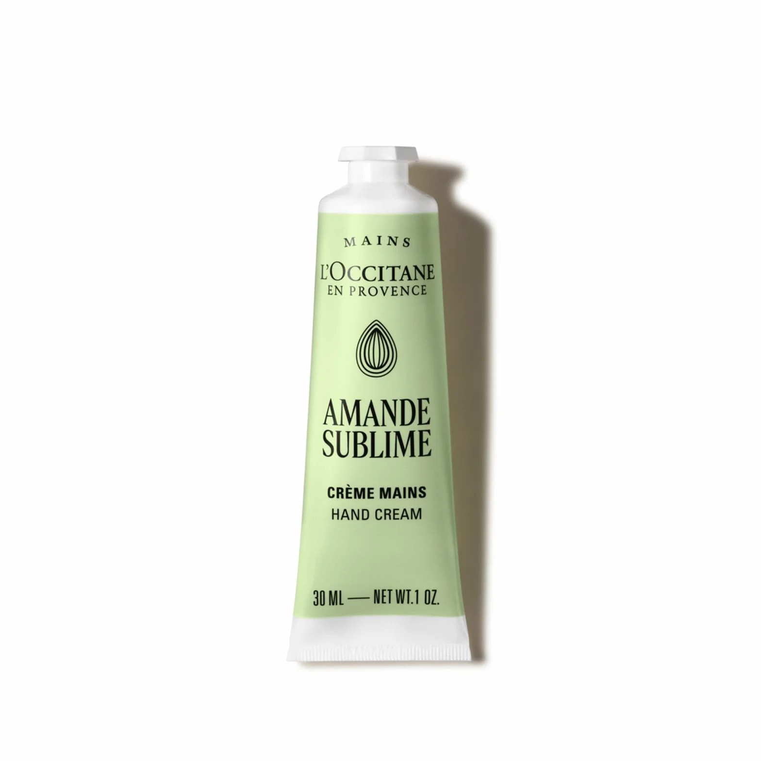 L'OCCITANE Crème Mains Amande Sublime 30 ml Texture légère