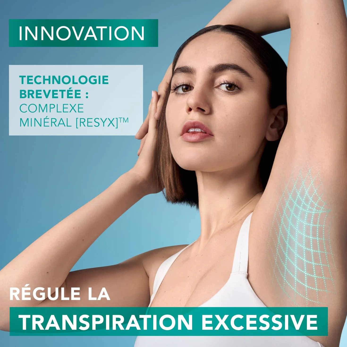 NARTA Resixyl Déodorant Bille Femme Détranspirant 4 Jours Anti-Irritations Complexe Minéral 50 ml