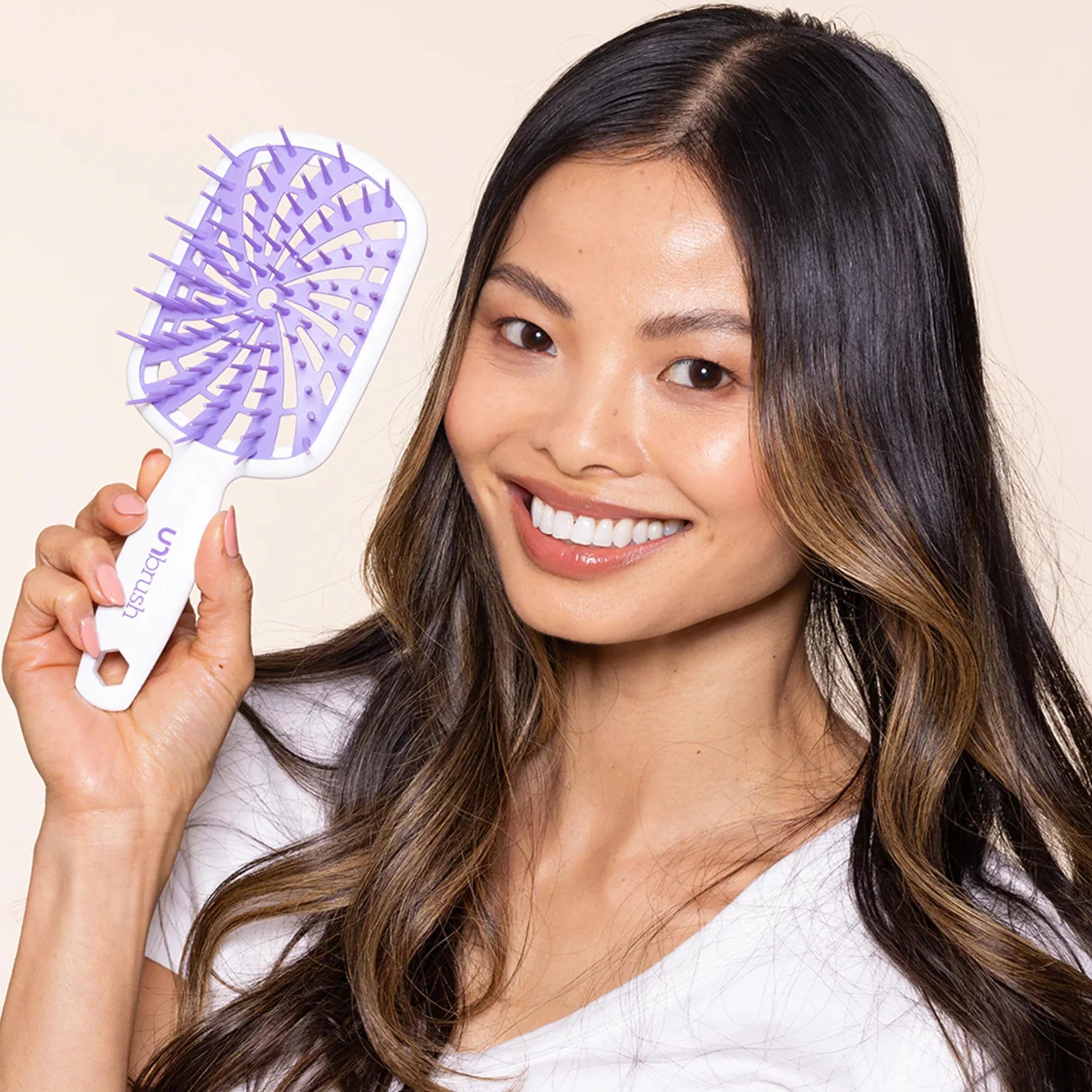 FHI Heat UNbrush Plus Brosse démêlante 84 poils UltraFlex antistatique ventilée