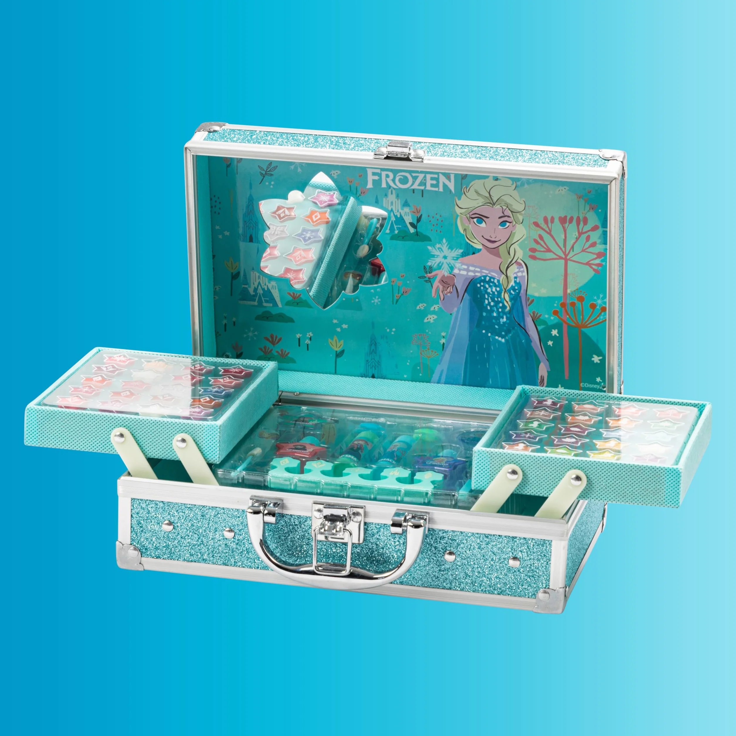 Lip Smacker Valisette Maquillage Enfants 40 Pièces Accessoires Beauté Cheveux