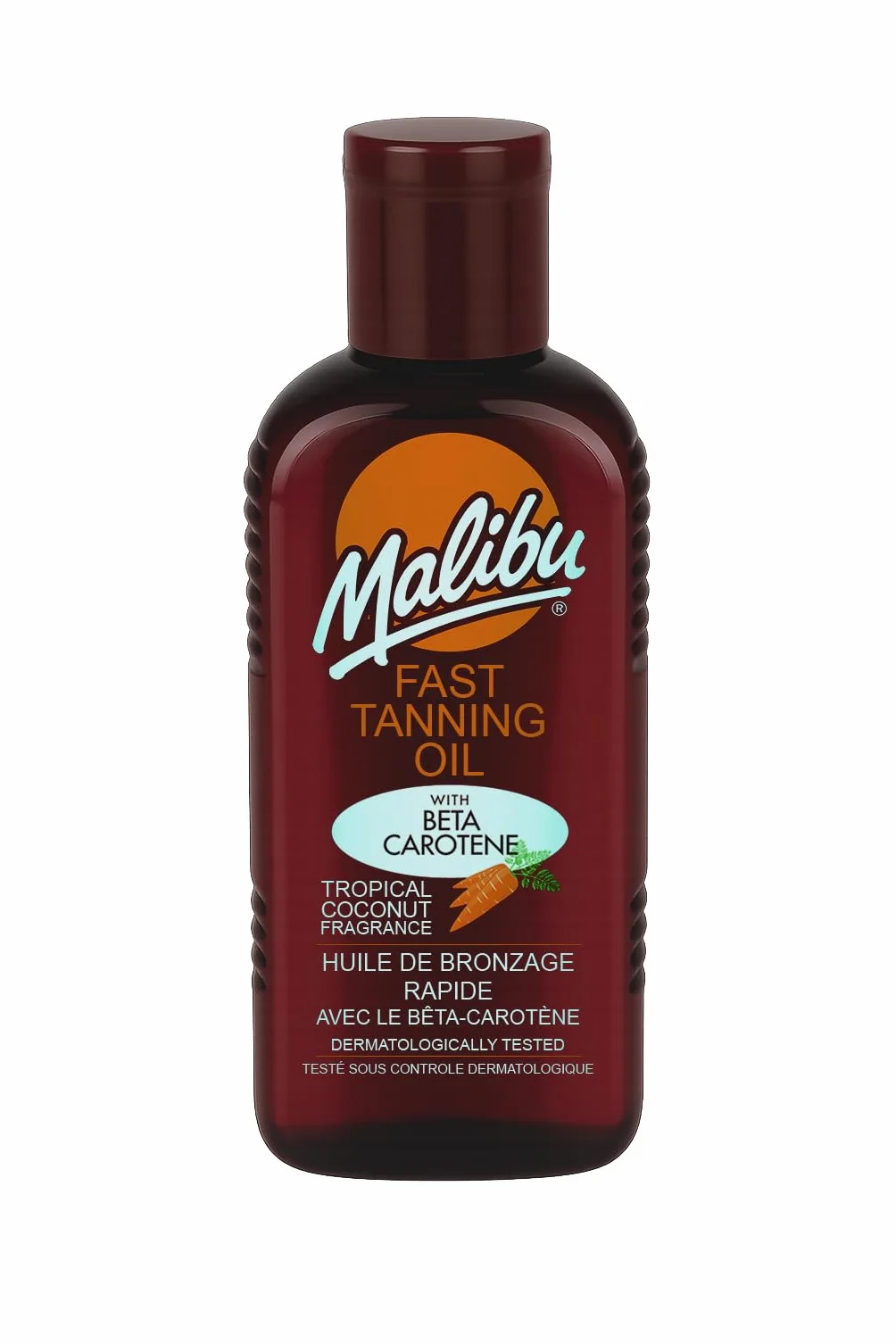 Malibu Huile accélérateur de bronzage Naturel carotène 200 ml