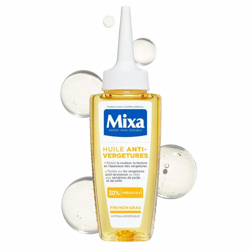 Mixa Huile Anti-Vergetures 30% Omégas 6 & 9 100 ml