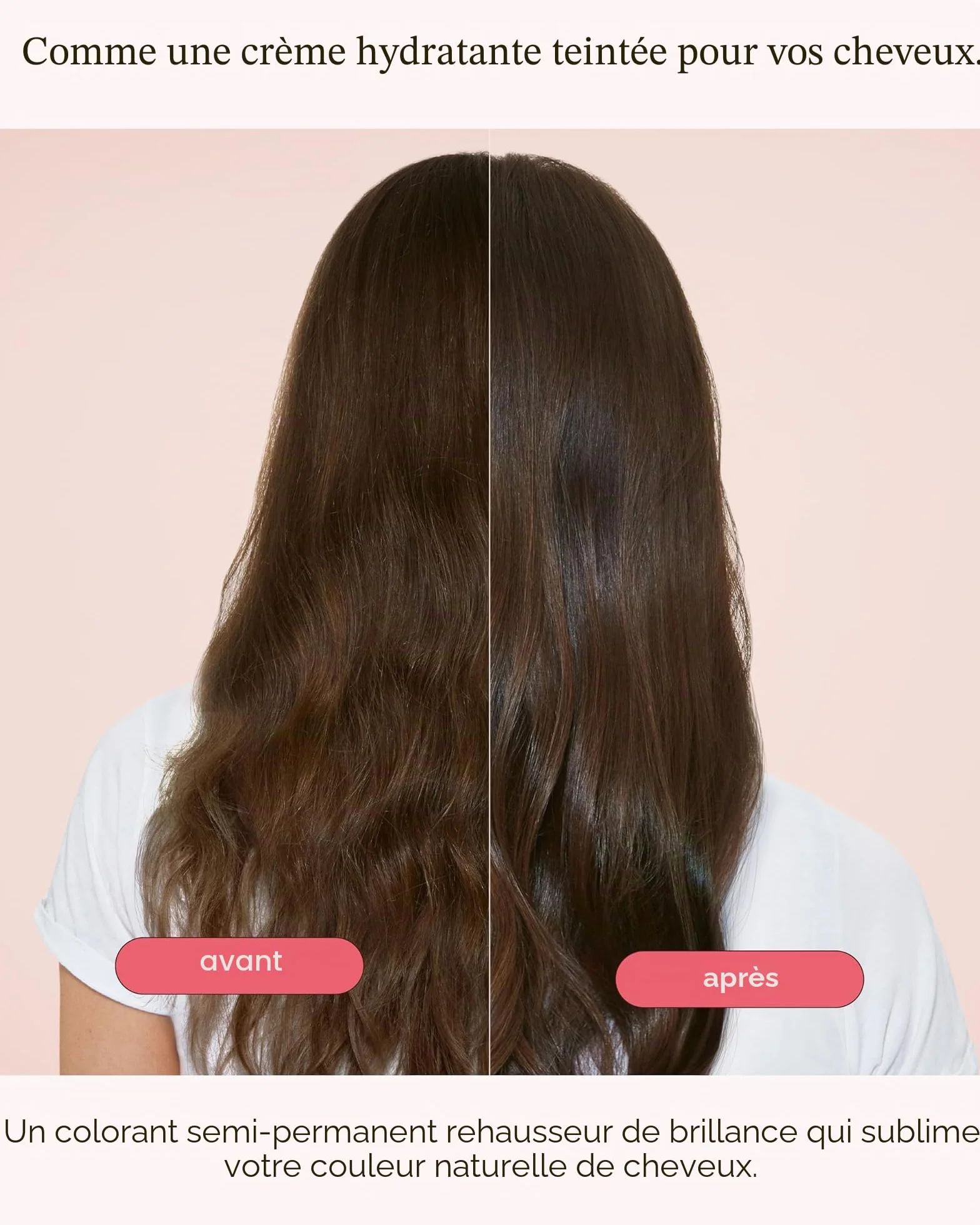 Glaze Supergloss Color Conditioning Gloss – Brillant semi-permanent hydratant pour cheveux et boost de brillance – Masque de dépôt de couleur – Végétalien, sans cruauté envers les animaux – 190 ml