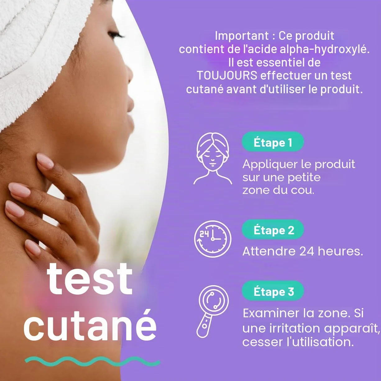 TOUCH Nettoyant Corporel Exfoliant pour Kératose Pilaris – Gel Douche KP avec 15% d’Acide Glycolique, Aloe Vera et Acide Hyaluronique – 226 Grammes