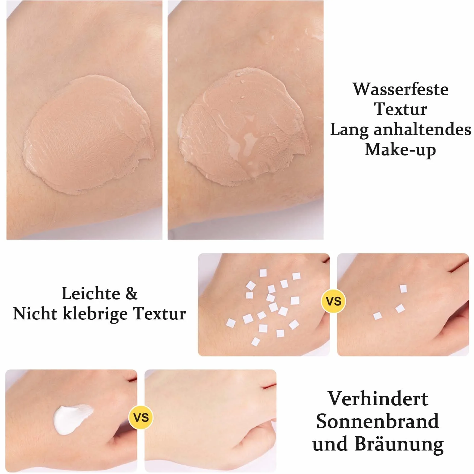 CC Cream avec Centella Asiatica SPF 25 - Fondation de maquillage anti-cernes couvrance complète