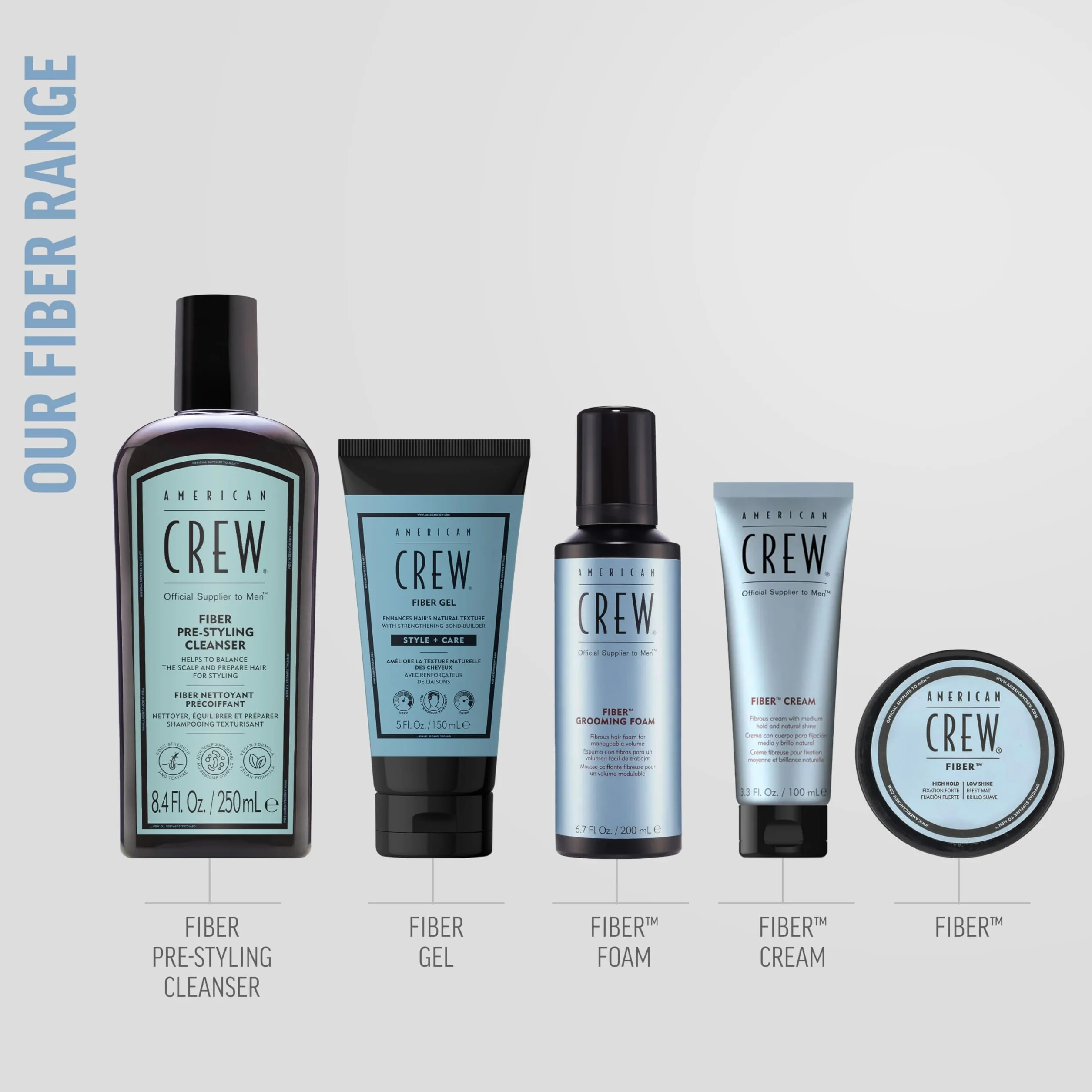 American Crew Fiber Foam 200ml - mousse fibreuse