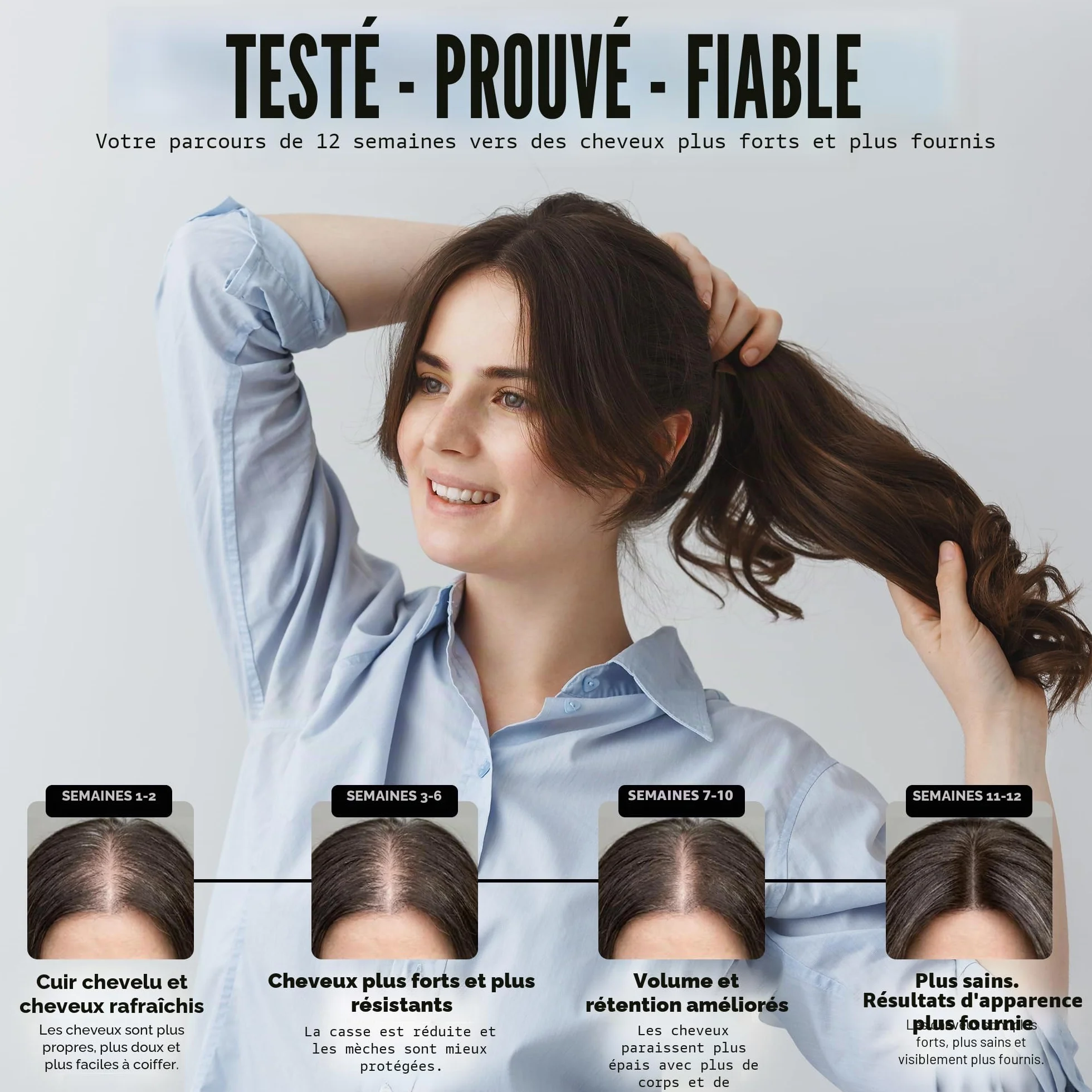 Watermans Shampoing Anti Chute et Revitalisant Combo Pack Traitement Perte de Cheveux Hommes Femmes