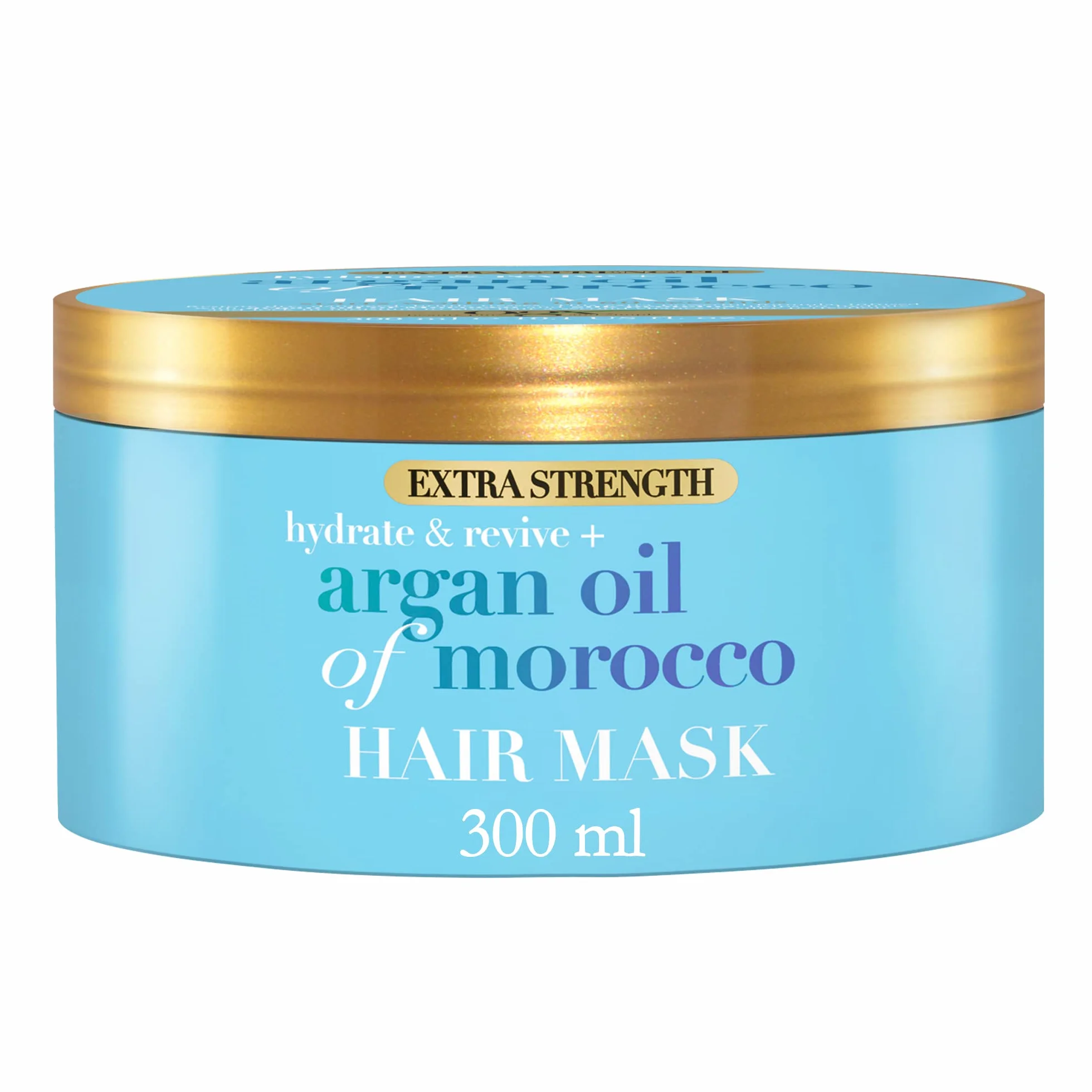 OGX Masque Capillaire Extra Force Hydratant Revitalisant Huile d'Argan du Maroc 300 ml