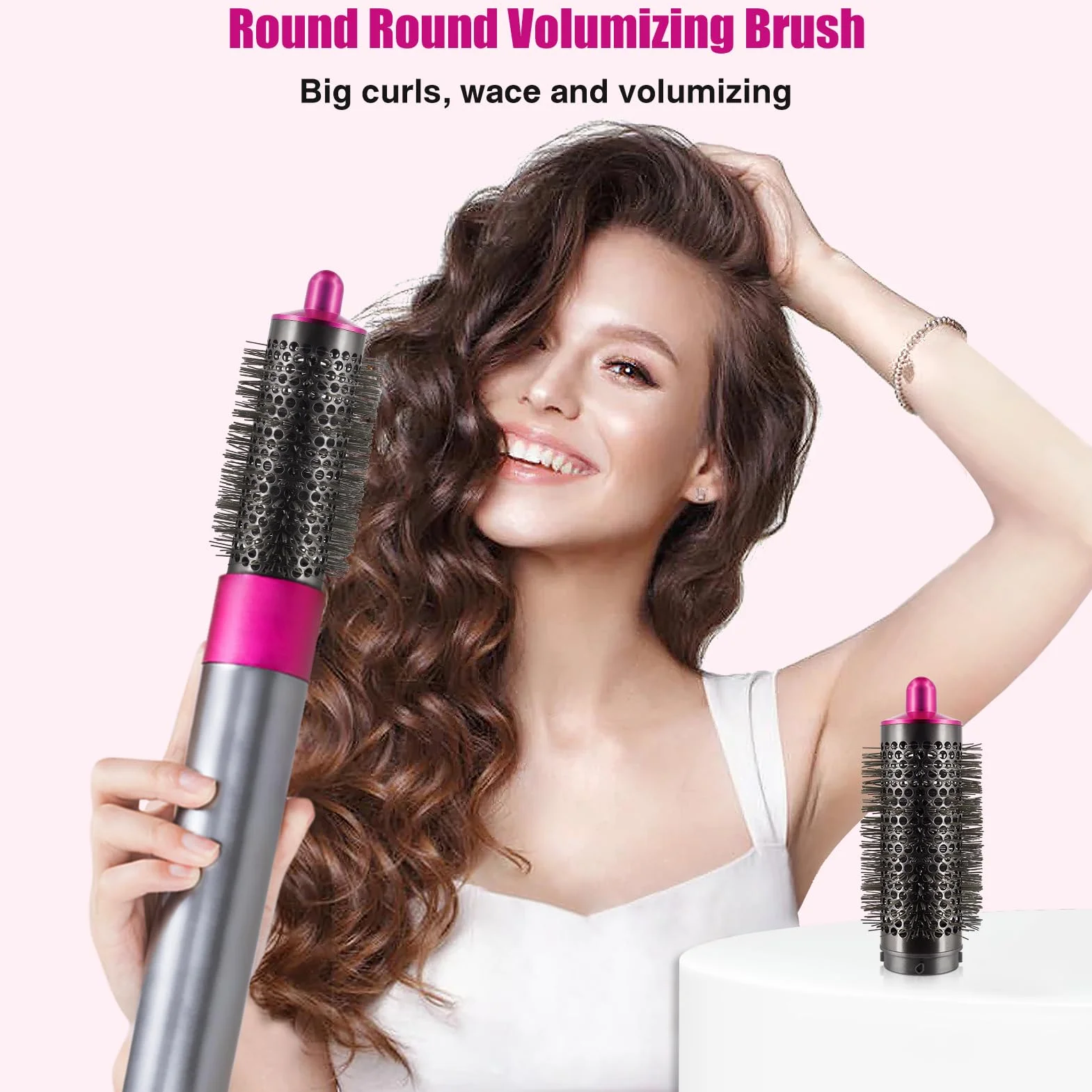 Brosse volumisante ronde pour Dyson Airwrap HS01/HS05, numéro de pièce 969489-01 970750-01 pour cheveux plats et flasques
